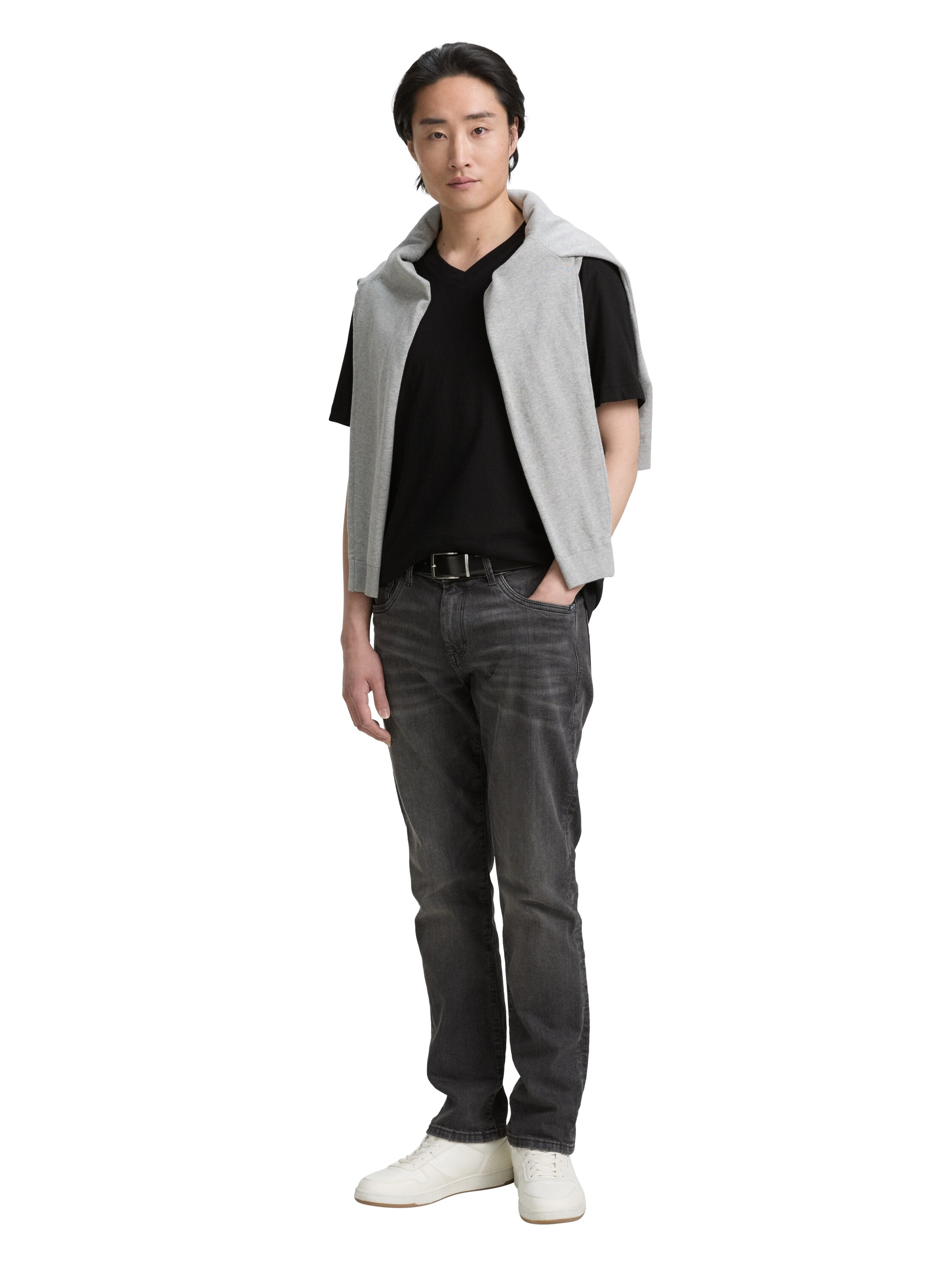 TOM TAILOR T-Shirt, (Packung, 2 tlg.), mit V-Ausschnitt, Doppelpack