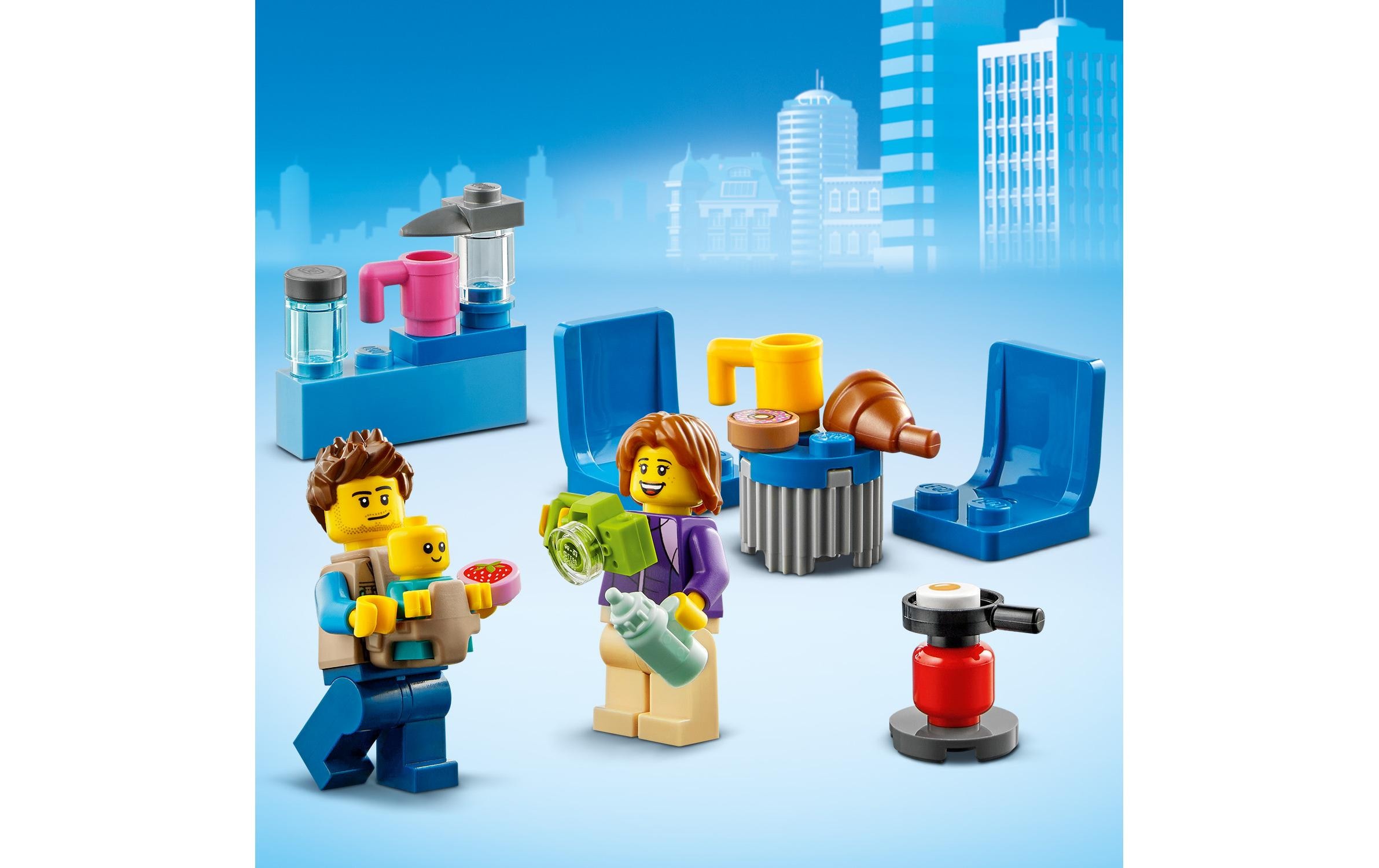 LEGO® Konstruktionsspielsteine »Ferien-Wohnmobil 60283«