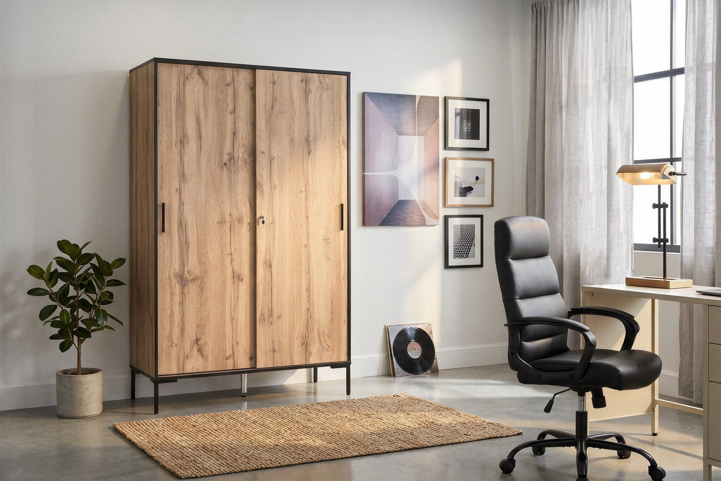SCHILDMEYER Hochschrank »Serie 2000«, BxH: 100,1 x 163,8 cm - beige
