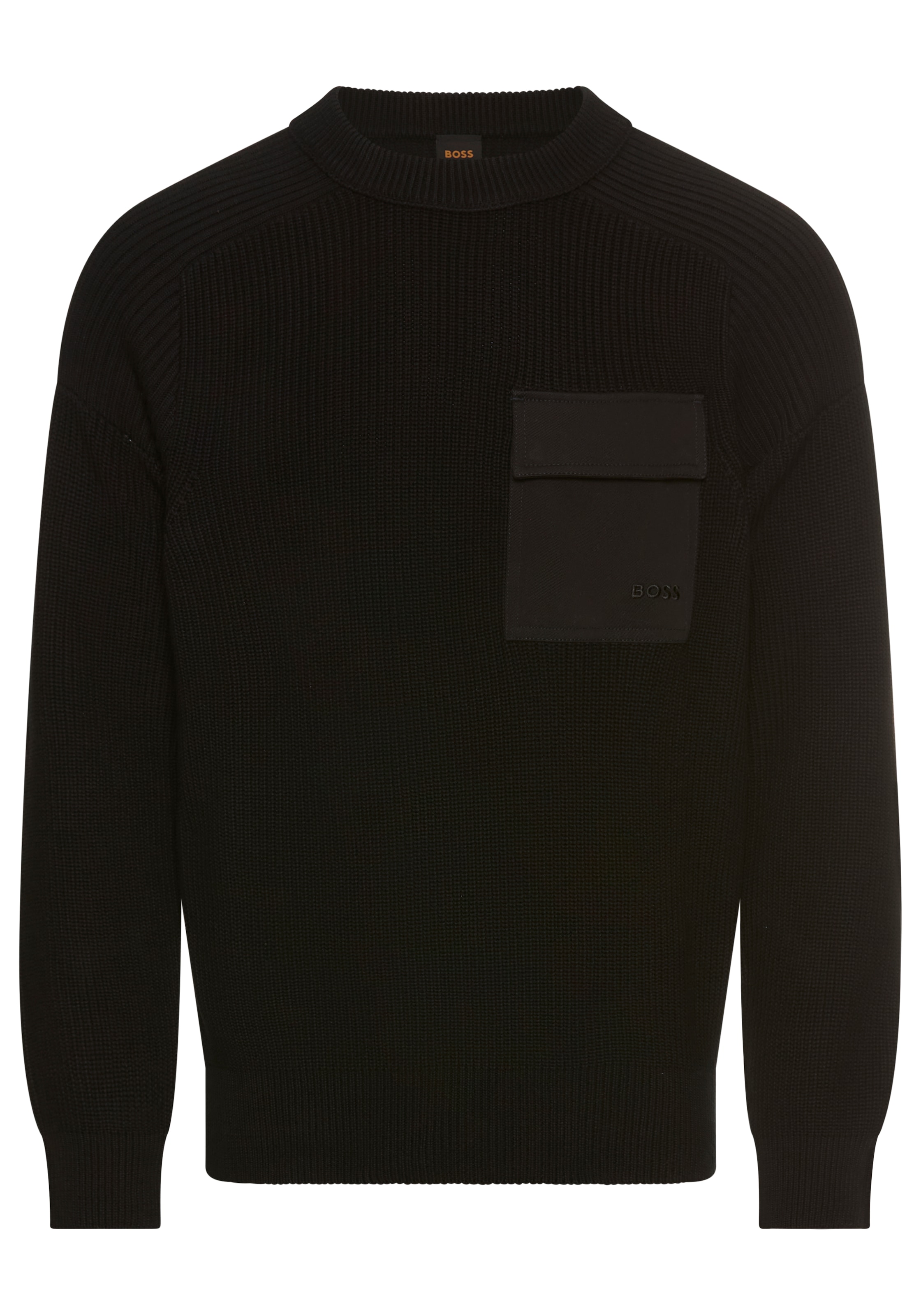 BOSS ORANGE Strickpullover »Kalamaro« mit Brusttasche