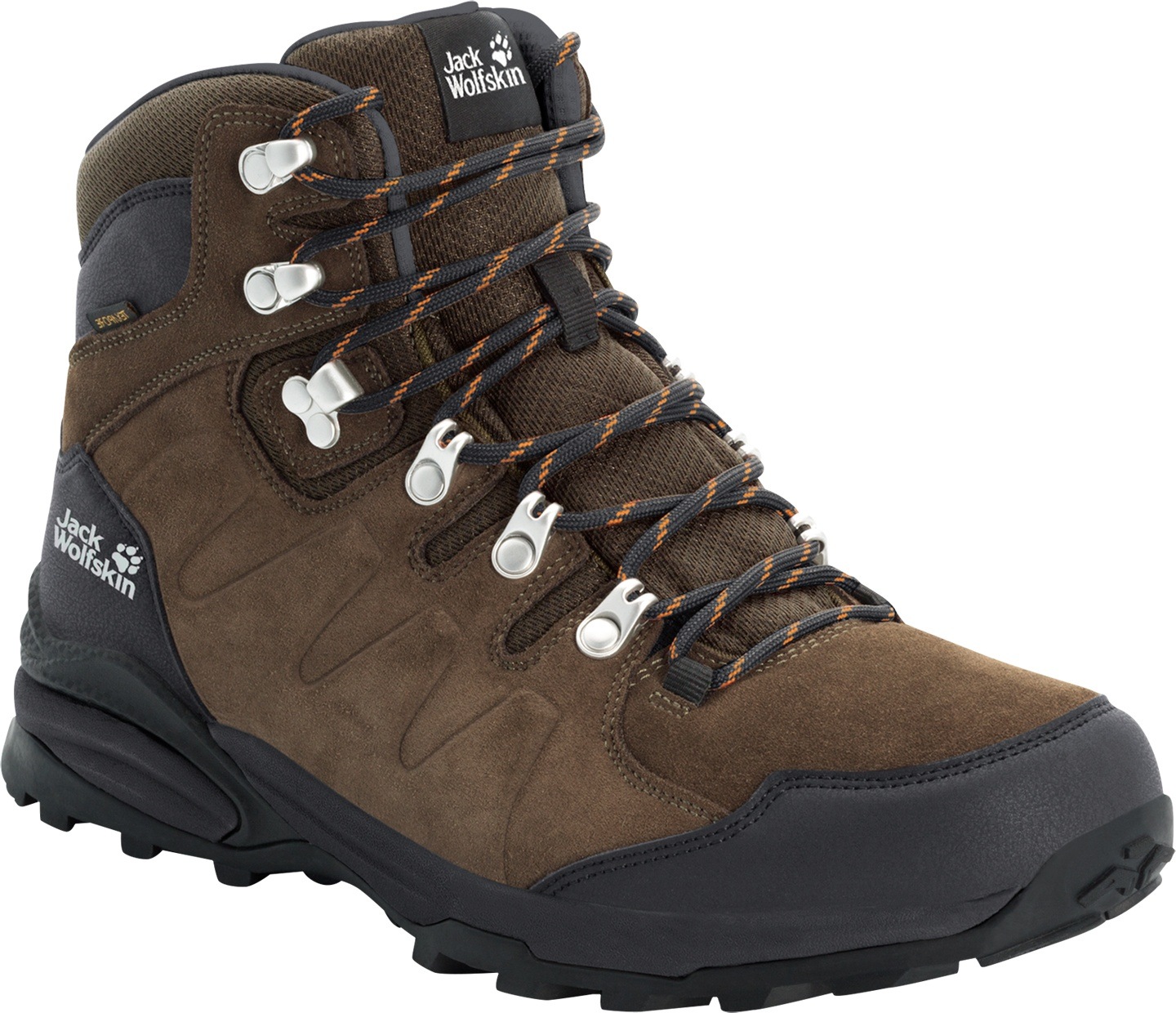 Jack Wolfskin Refugio Texapore Mid M Brown Hiking Boot 7