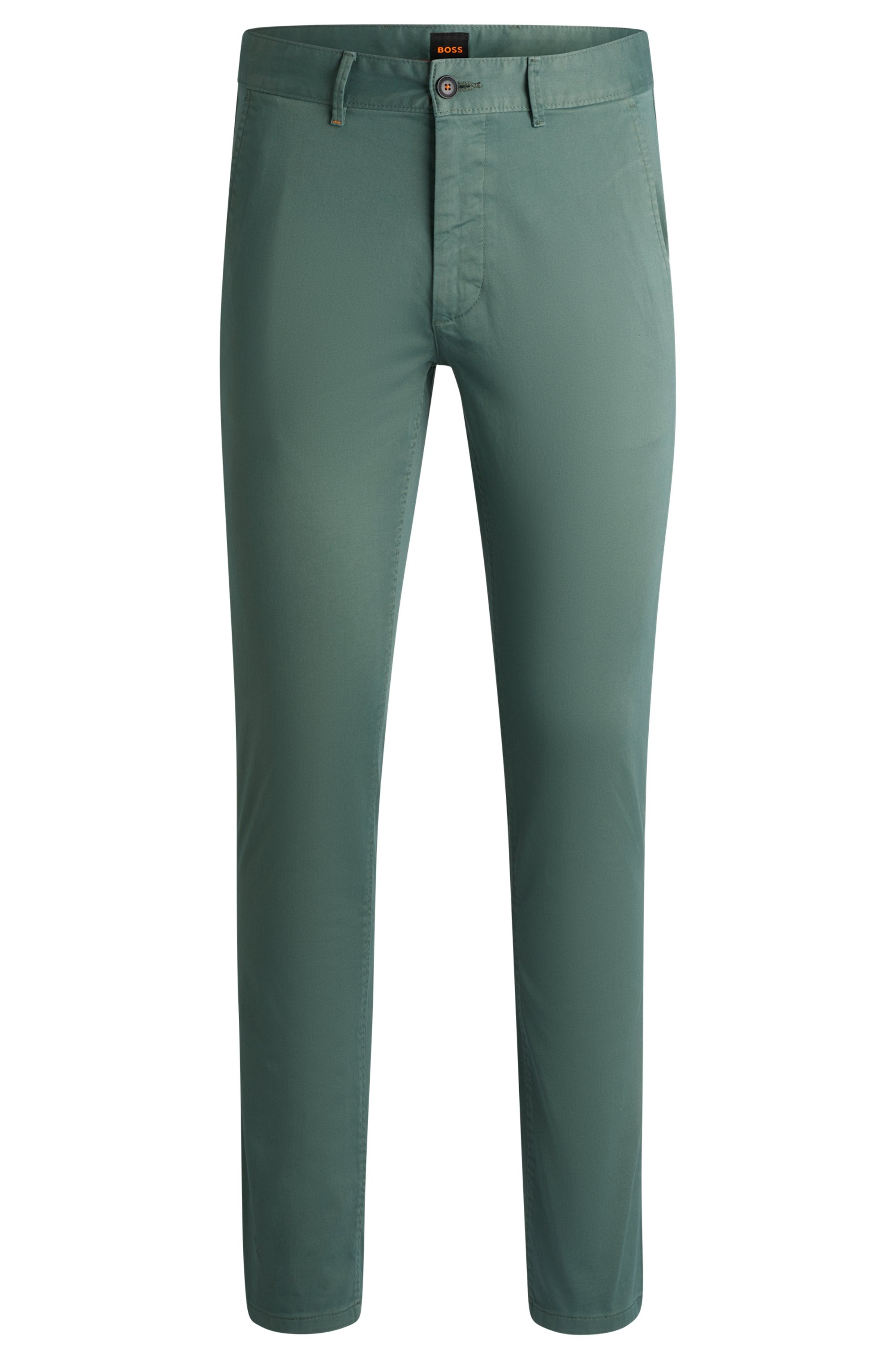 BOSS ORANGE Chinohose »slim« mit Gesässtaschen