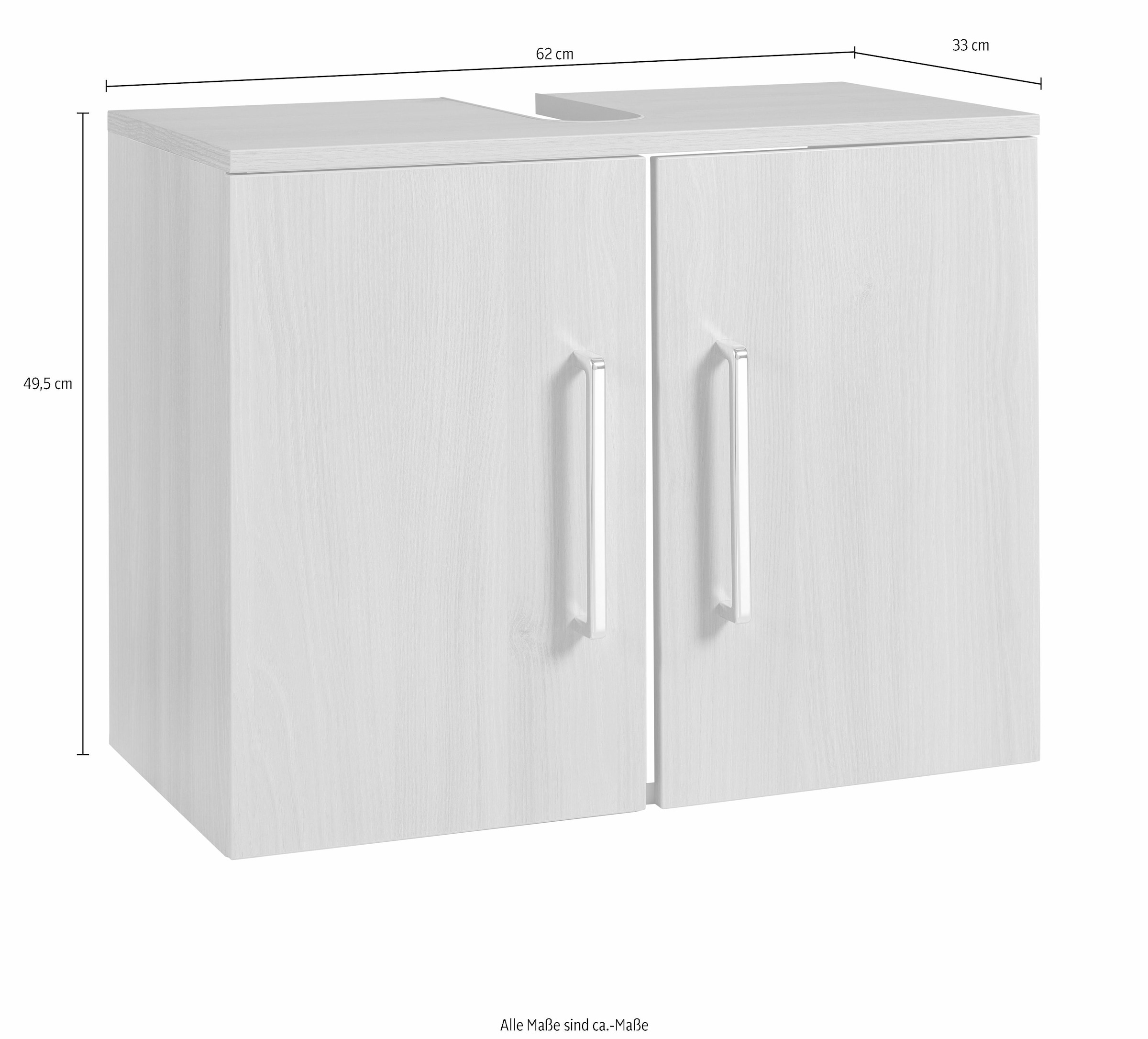 ❤ OPTIFIT Waschbeckenunterschrank »Napoli«, Soft-Close-Funktion, Breite 62  cm ordern im Jelmoli-Online Shop