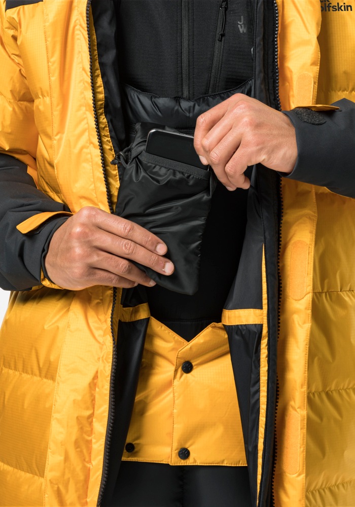 Jack Wolfskin Daunenjacke »1995 SERIES COOK JKT M«, mit Kapuze