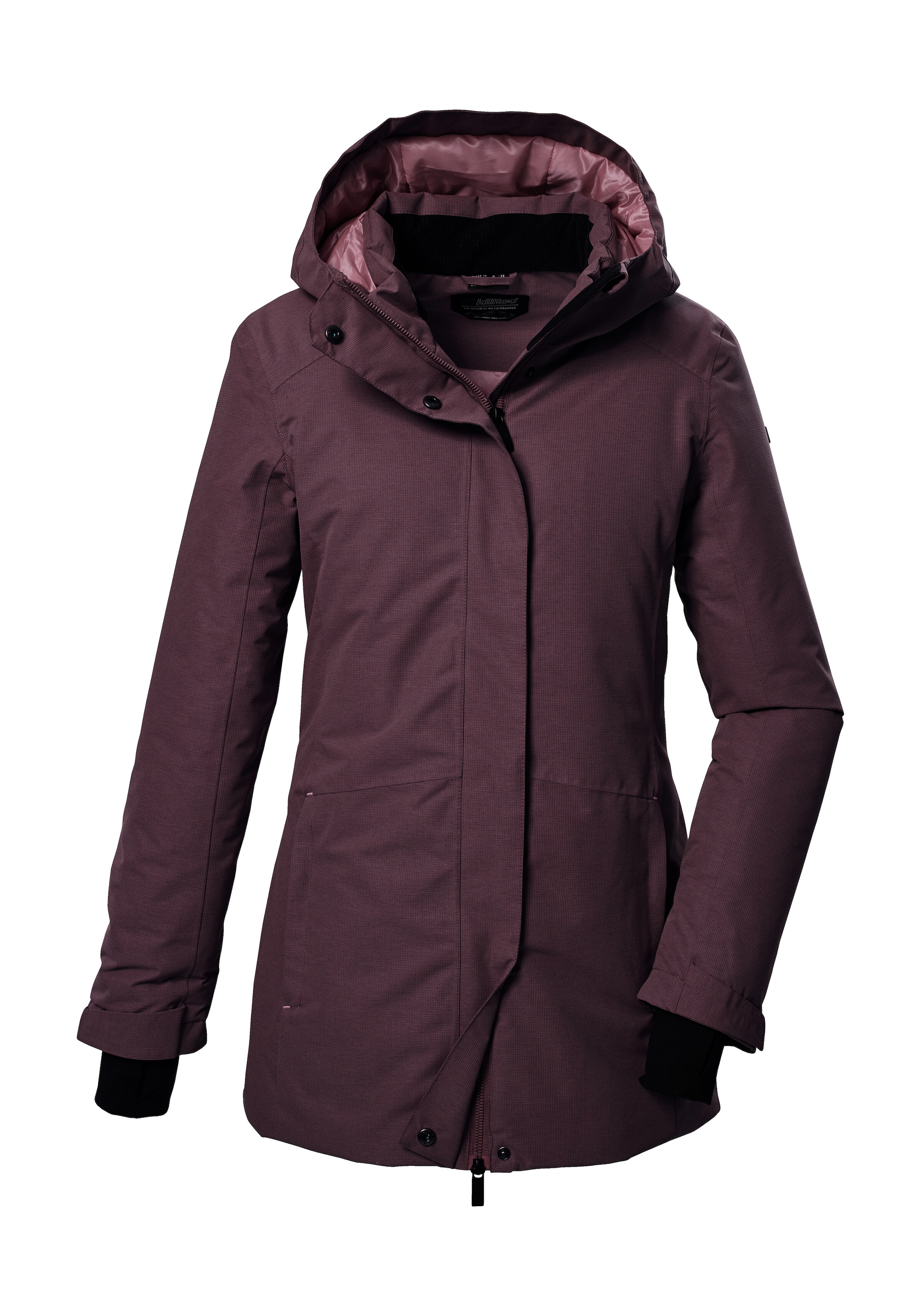 Killtec Parka "KOW 93 WMN PKR" Wasser- und winddichter Damenparka, atmungsaktiv, recyceltes Material
