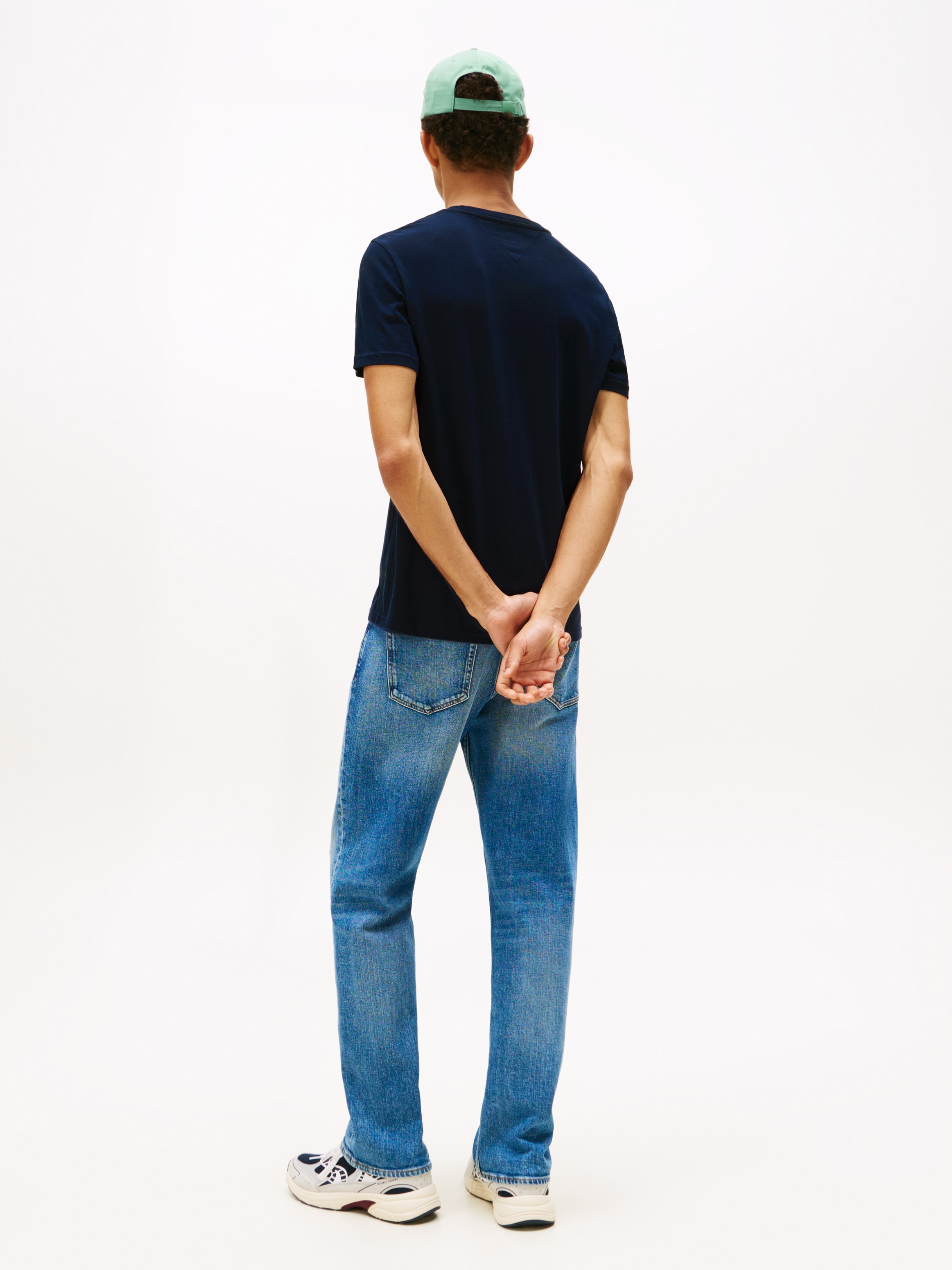 Tommy Jeans T-Shirt »TJM XSLIM 3 PACK TEE«, Mit Rundhalsausschnitt