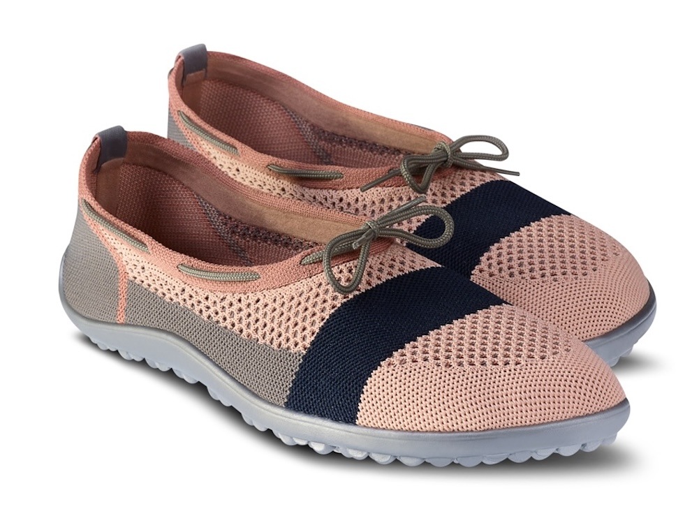 Leguano Barfussschuh »STLYE« Ballerina, Slipper, Bequemschuh mit Schleife
