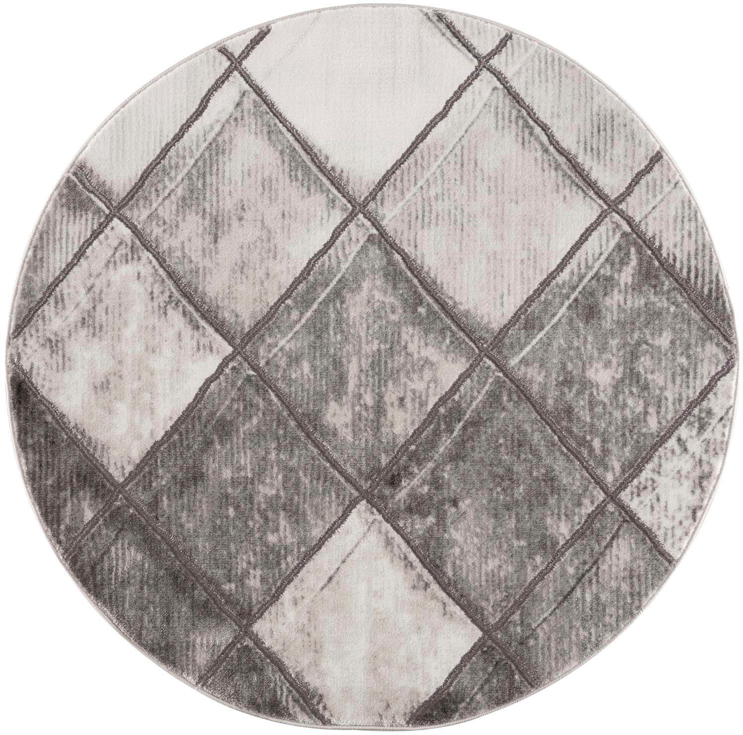 Carpet City Teppich »Noa 9313«, rund, 11 mm Höhe, Kurzflor, Modern, Weicher For, Pflegeleicht