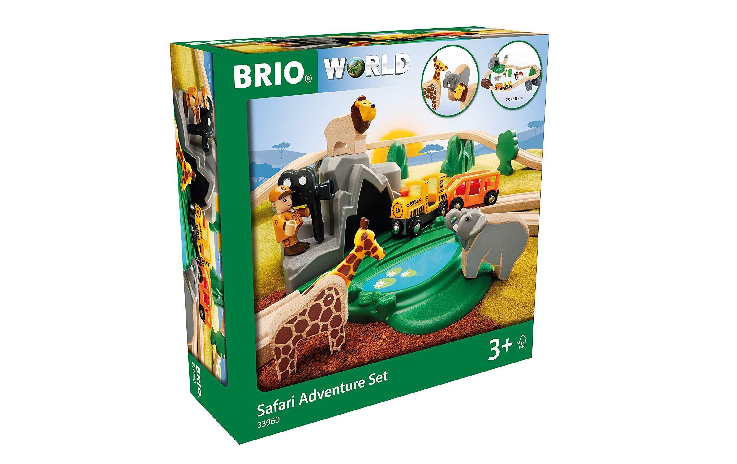 BRIO® Spielzeug-Eisenbahn »Safari Adventure Set«