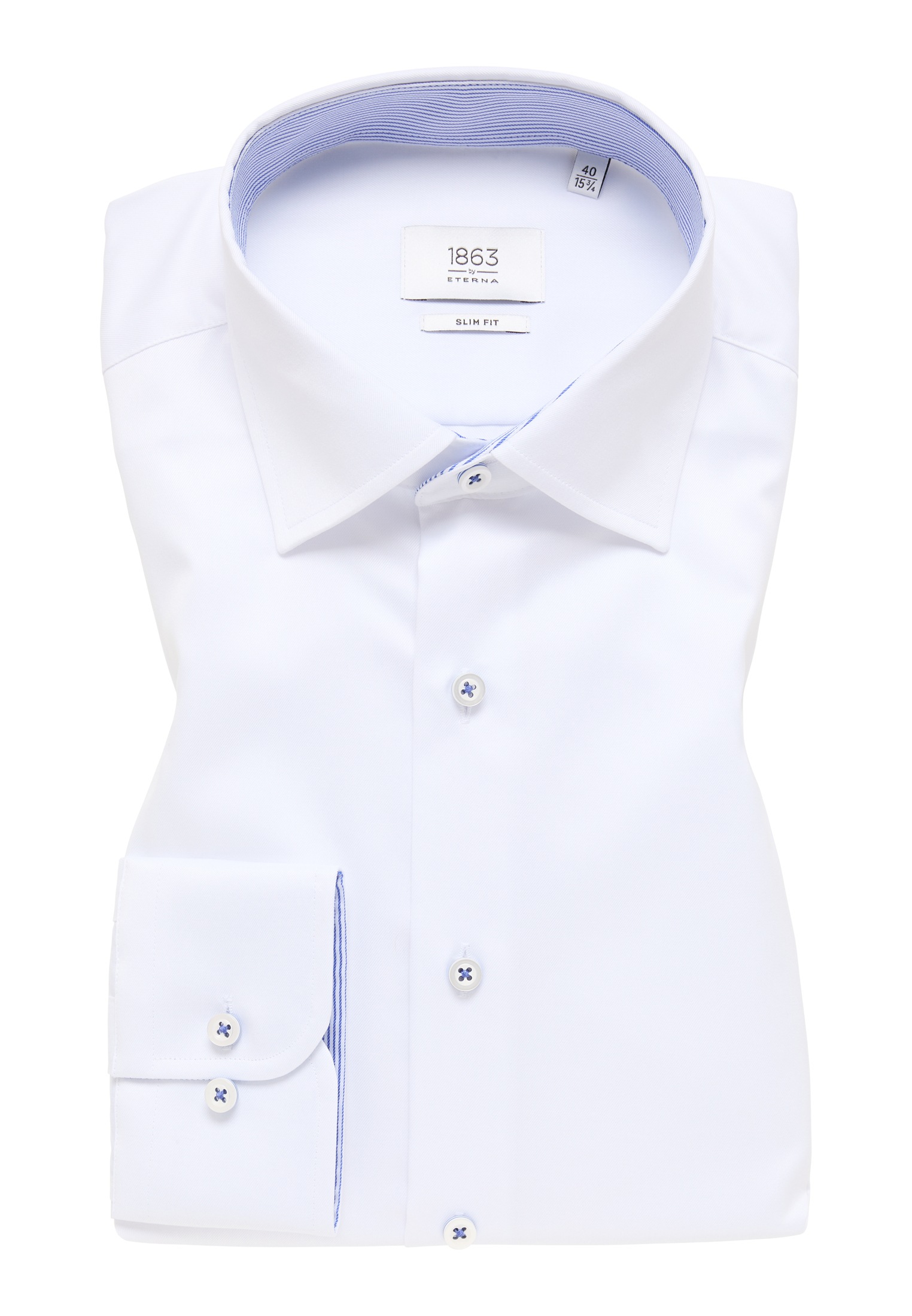 Eterna Langarmhemd »SLIM FIT«, NON IRON (bügelfrei)
