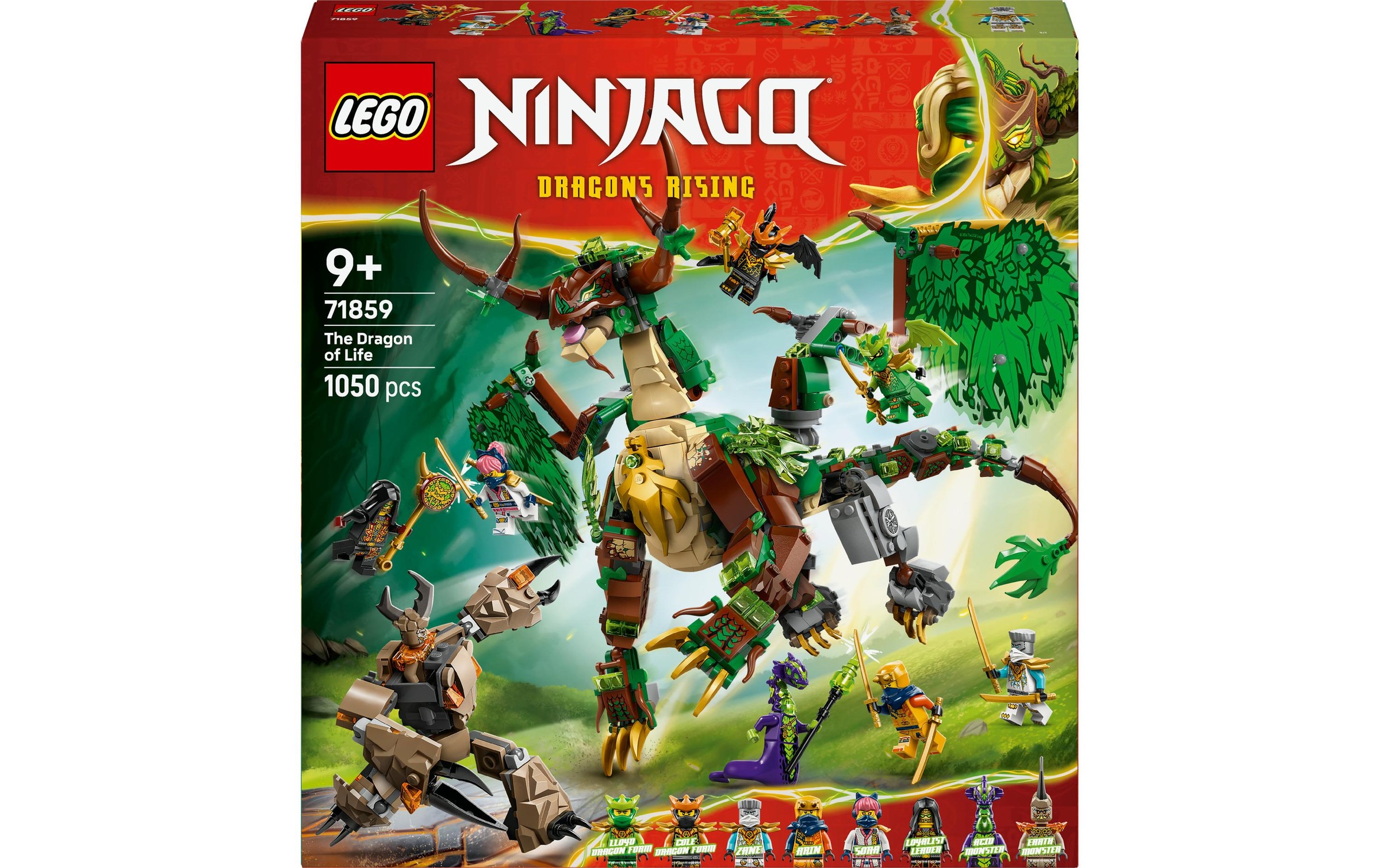 Konstruktionsspielsteine "Ninjago Der Drache des Lebens 71859" Kategorie: Fantasy-Welt