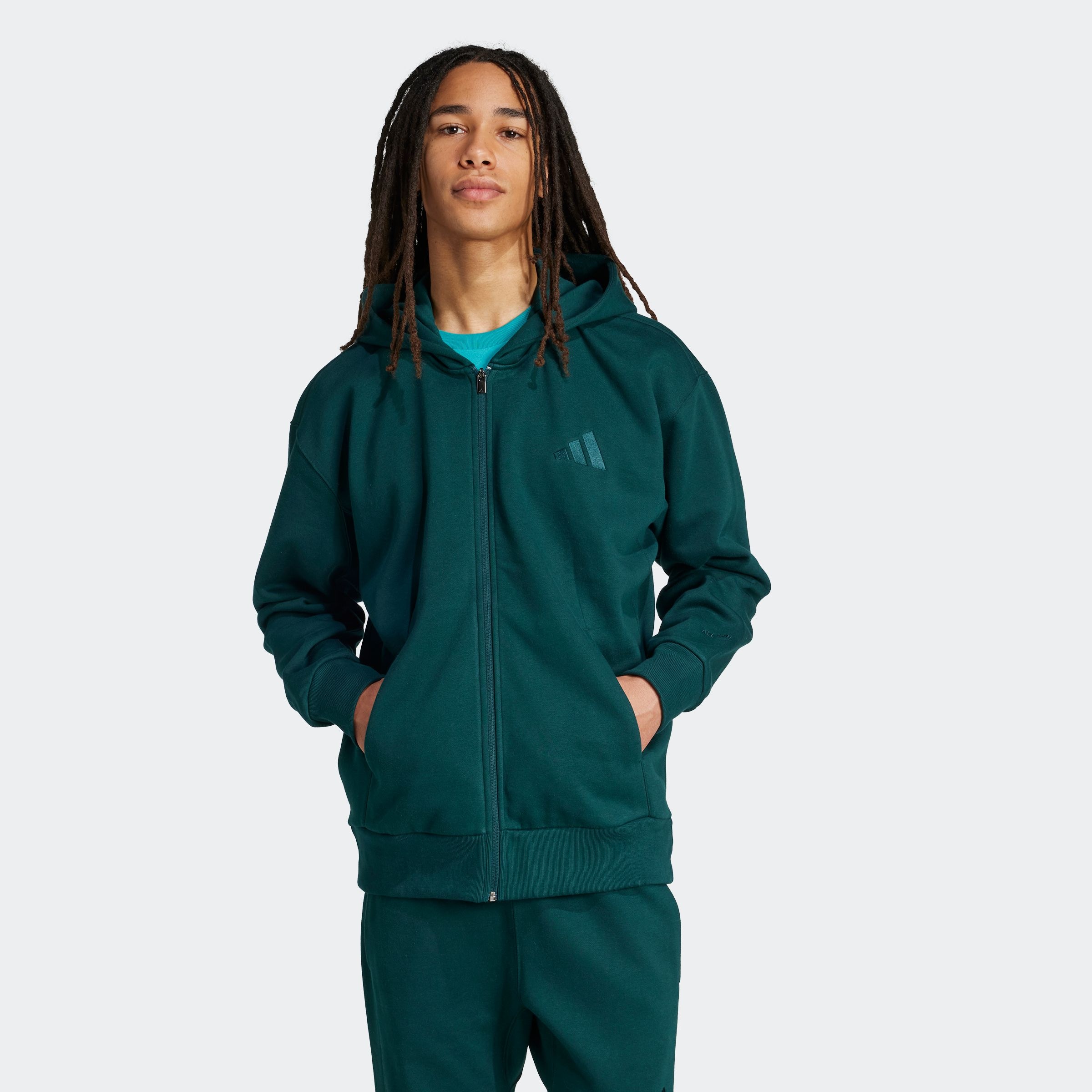 adidas Sportswear Kapuzensweatshirt »M A SZN FL FZ«, Kapuzenjacke mit Reissverschluss