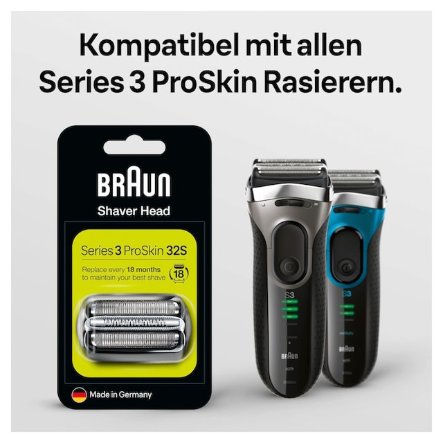 ❤ Braun Ersatzscherteil »Series 3 32«, kompatibel mit Series 3 Rasierern  entdecken im Jelmoli-Online Shop
