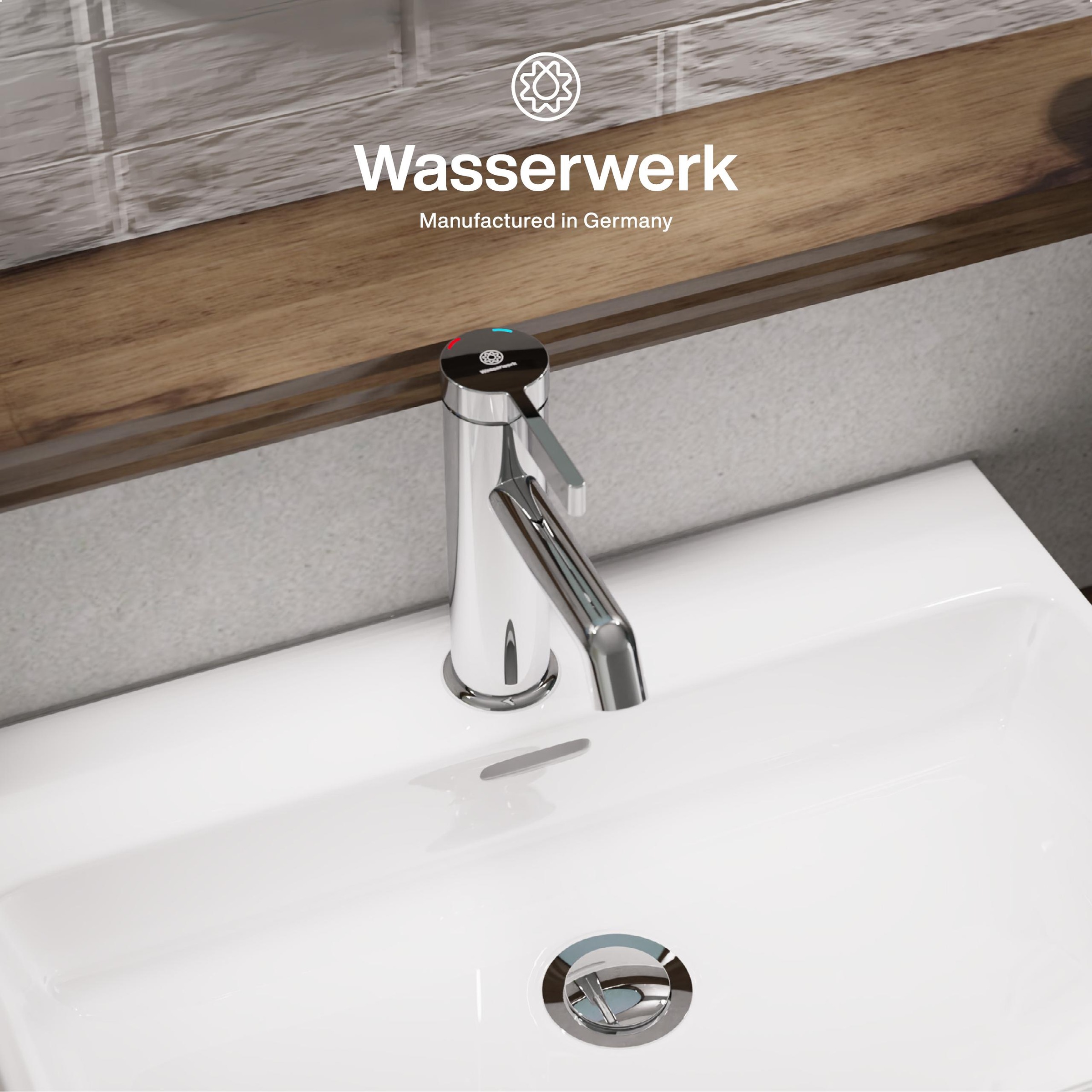 WASSERWERK Waschtischarmatur "WT 11" inkl. Popup, wassersparend