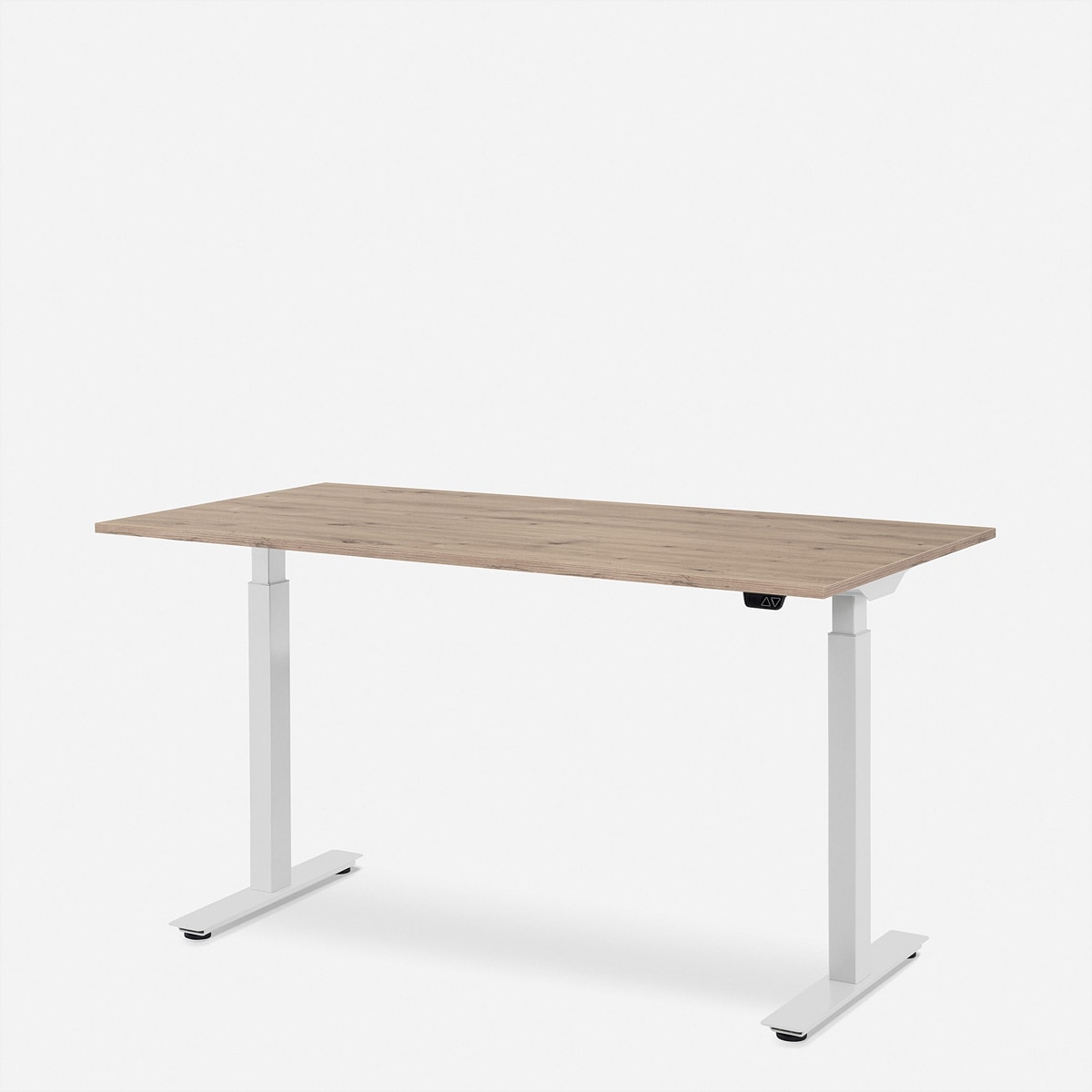Schreibtische »WRK21 Schreibtisch Smart 160 x 80 cm, Höhenverstellbar, Kendal Eiche / Weiss«