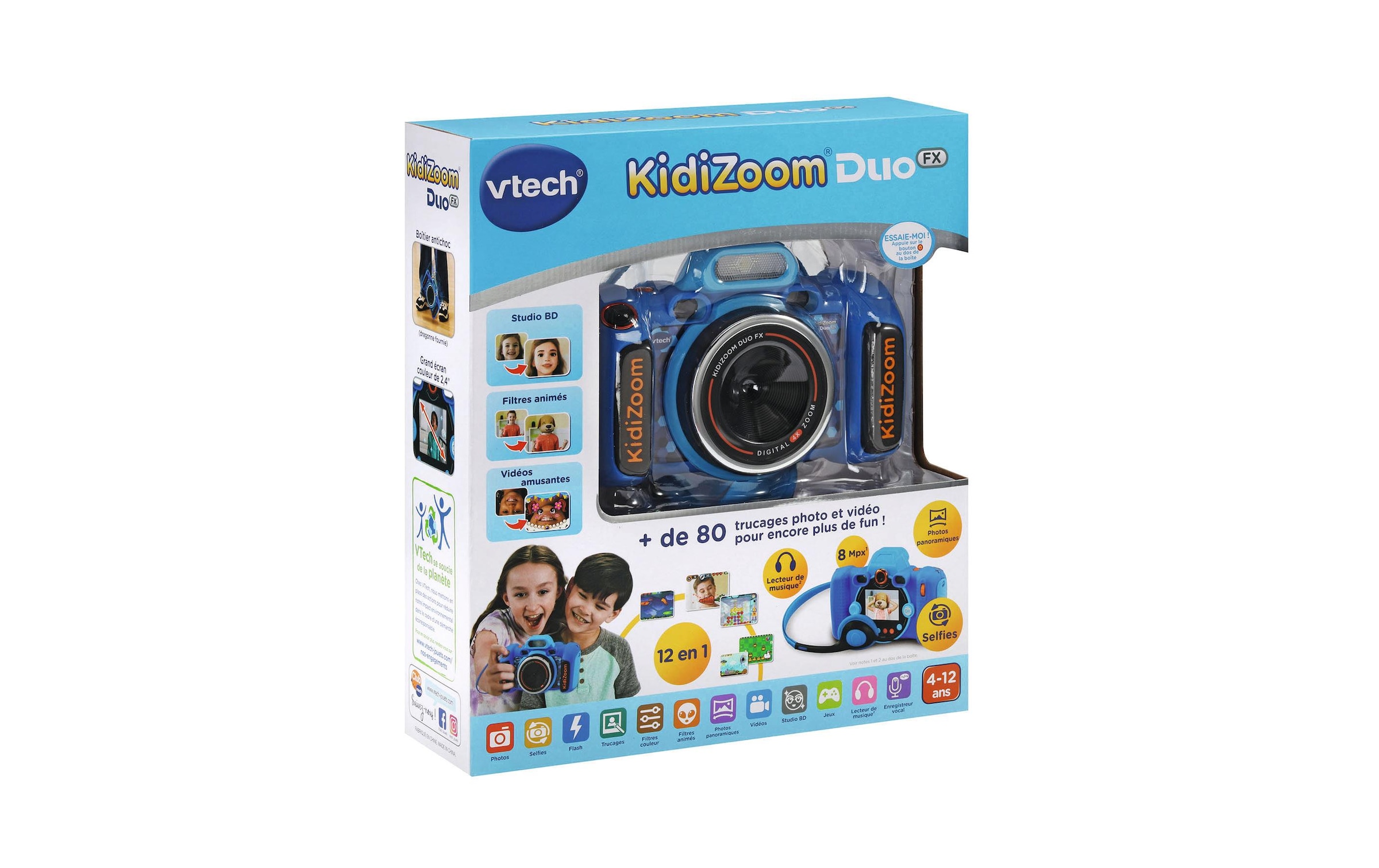 Vtech® Kinderkamera »Kidizoom Duo FX -FR- Blau«