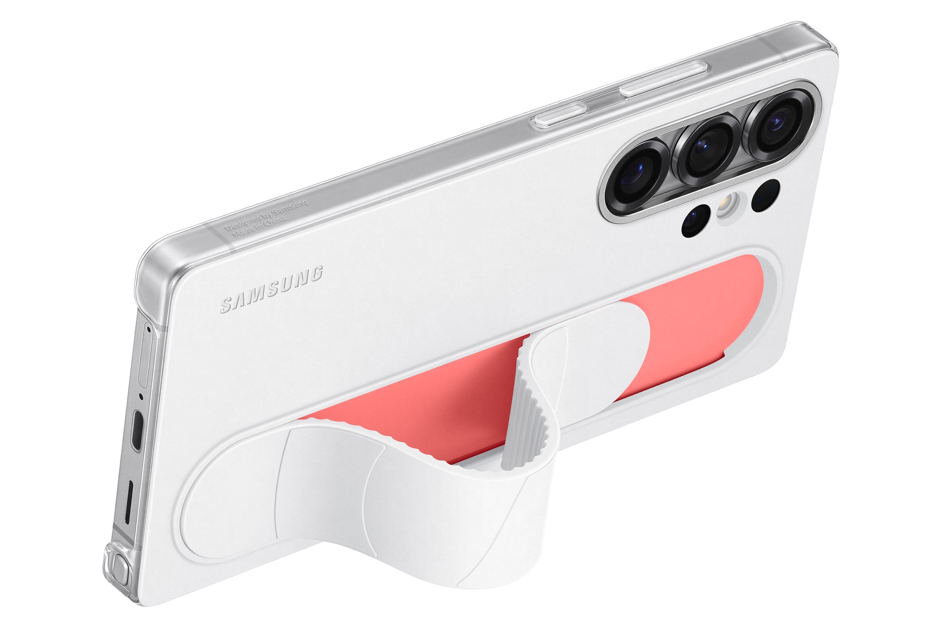Samsung Handyhülle »Standing Grip Case für Samsung Galaxy S25 Ultra«, Backcover, Schutzhülle, Handyschutzhülle, Case, Schutzcase, stossfest