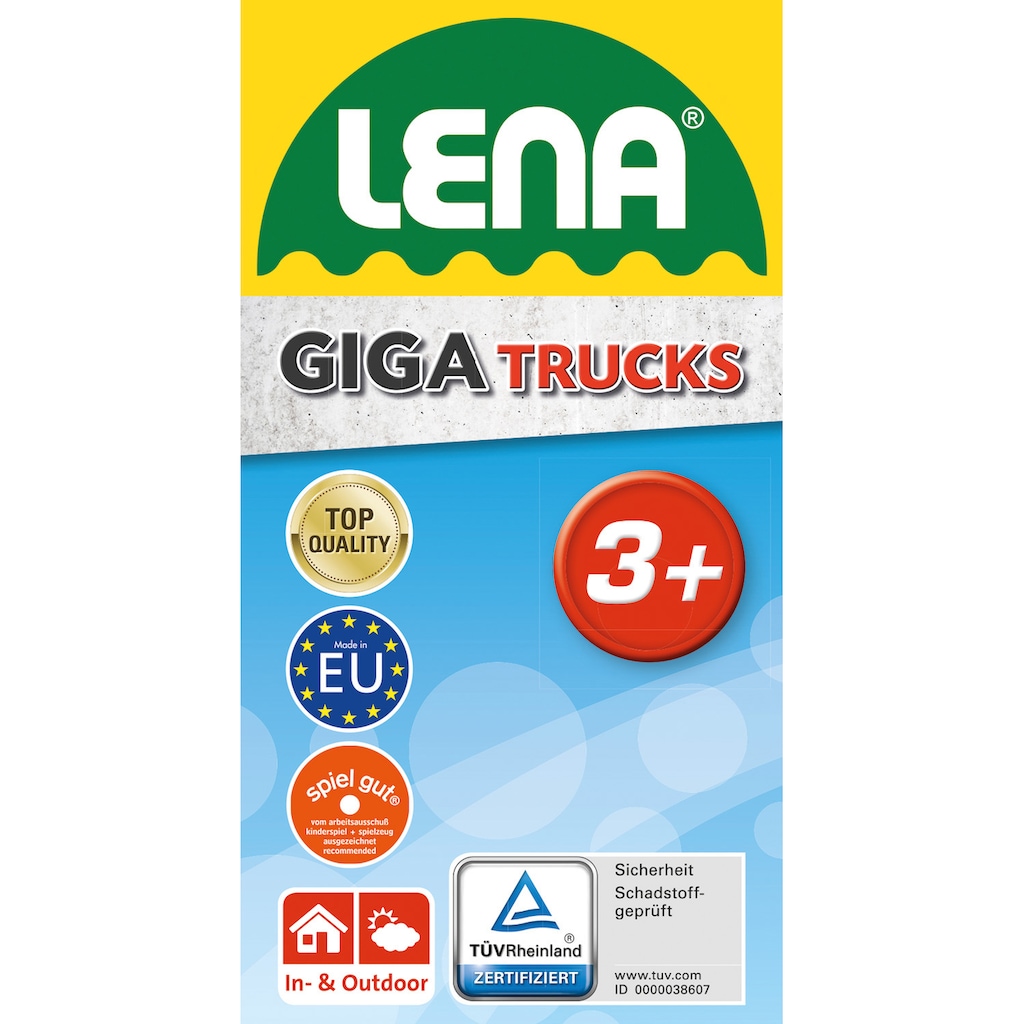 Lena® Spielzeug-LKW »Giga Trucks, Muldenkipper Actros«, Made in Europe