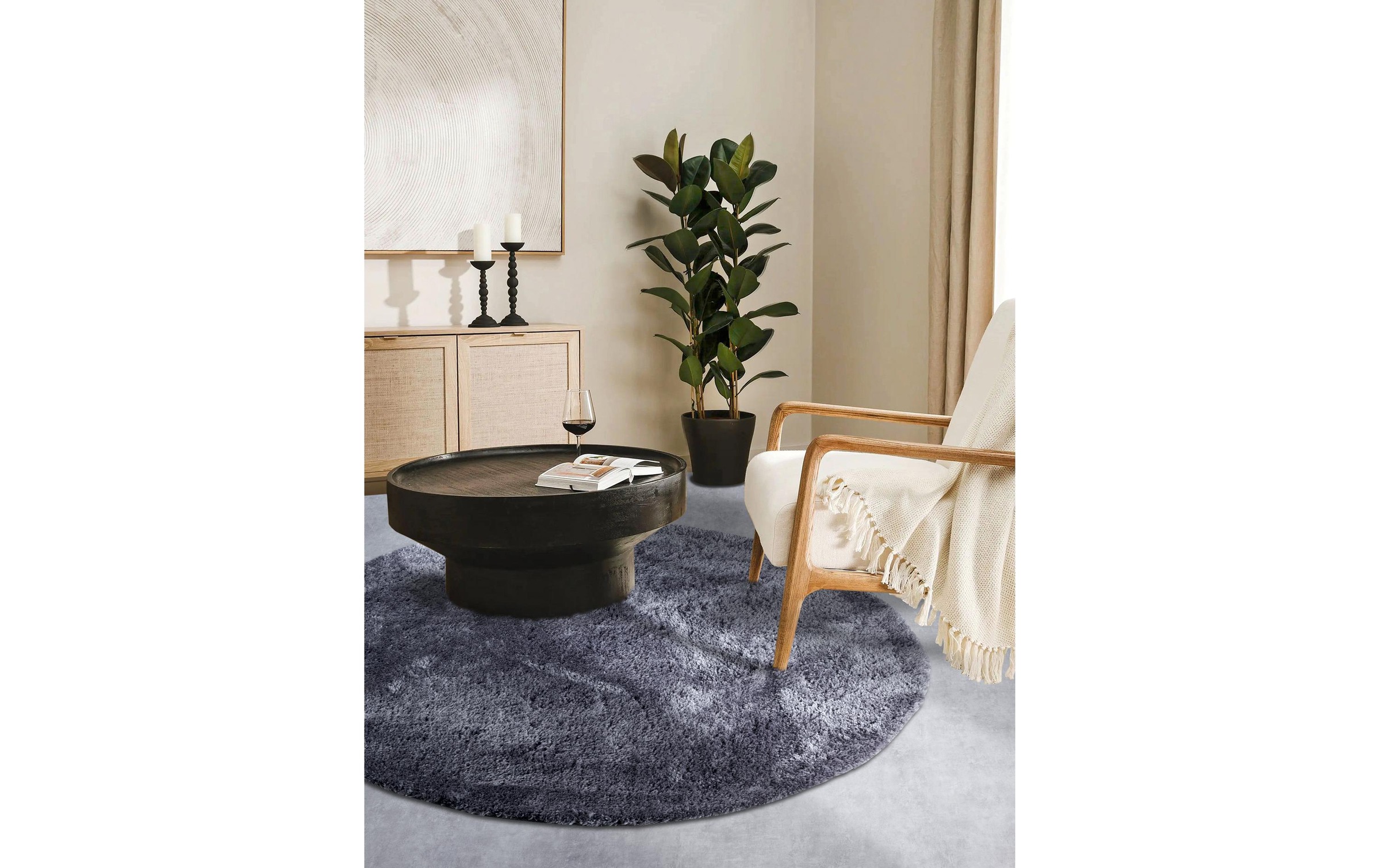 HANSE Home Teppich »Myk Olaf Ø 160 cm«, rund