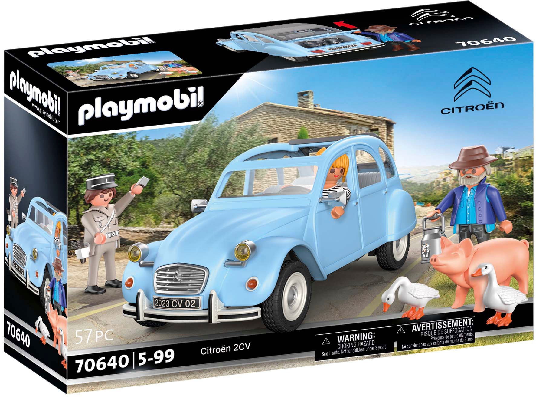 Playmobil® Konstruktions-Spielset »Citroën 2CV (70640)«, (57 St.)