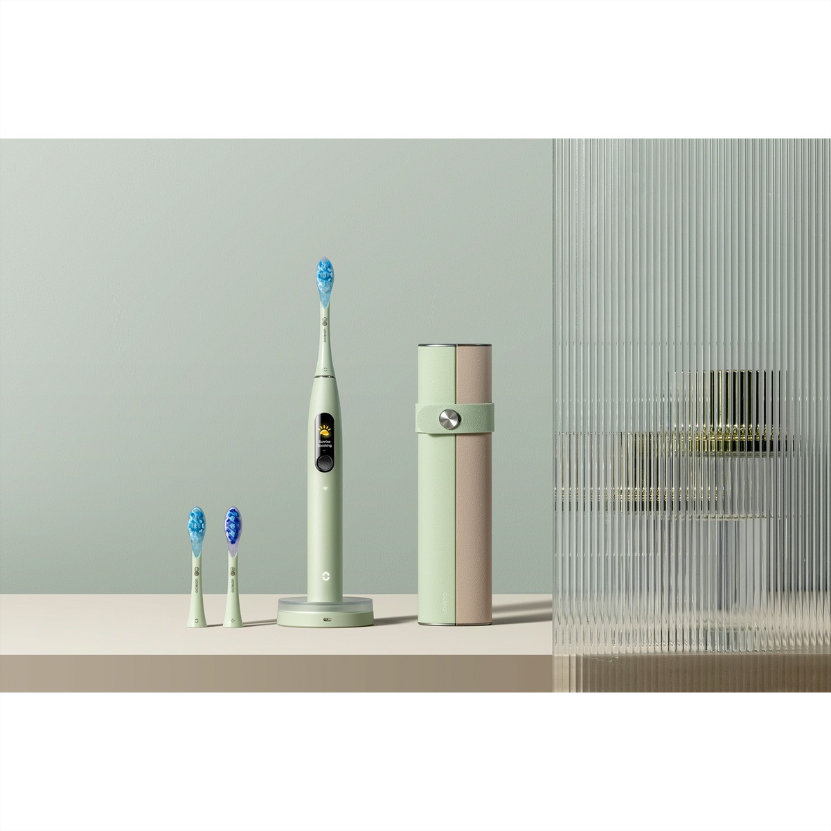 Oclean Elektrische Zahnbürste »Oclean X Ultra, Elektrisch, grüm«