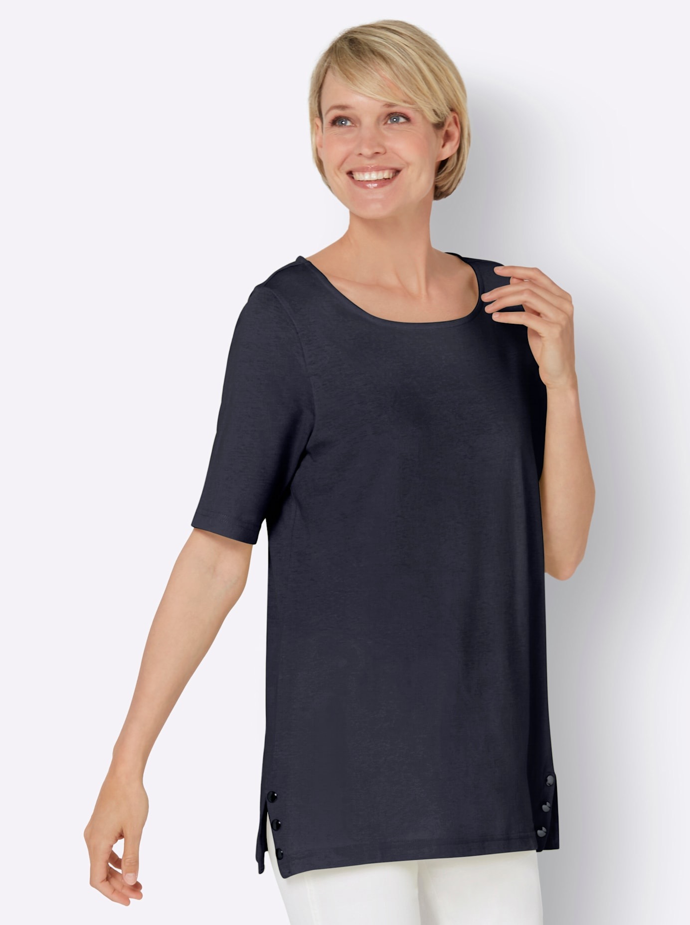 Classic Basics Kurzarmshirt "Kurzarm-Shirt" 1 Stk.