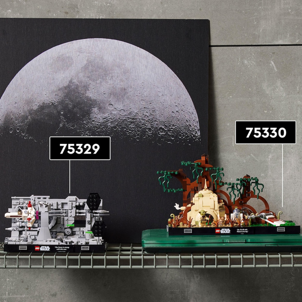LEGO® Konstruktionsspielsteine »Death Star™ Trench Run Diorama (75329), LEGO® Star Wars™«, (665 St.)