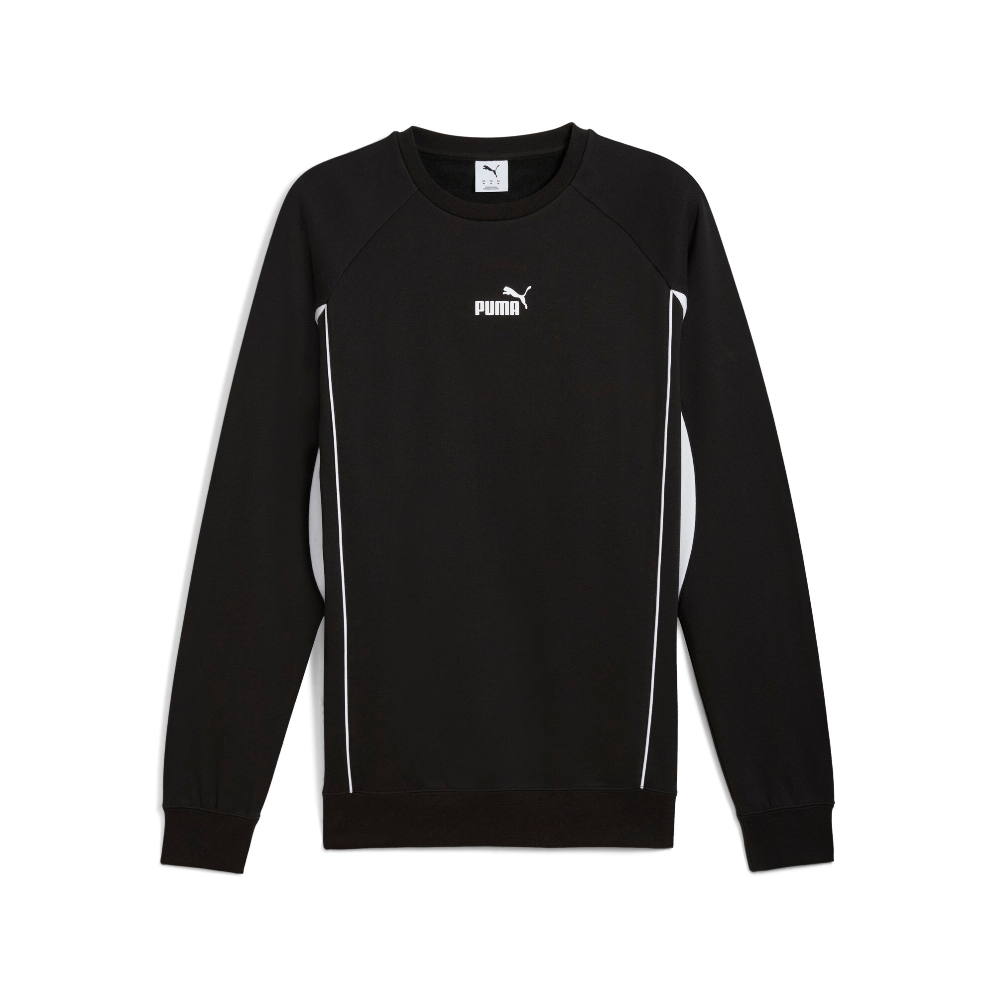 PUMA Langarmshirt »SPORT CREW FL« Regular Fit, Rundhalsausschnitt, pflegeleicht