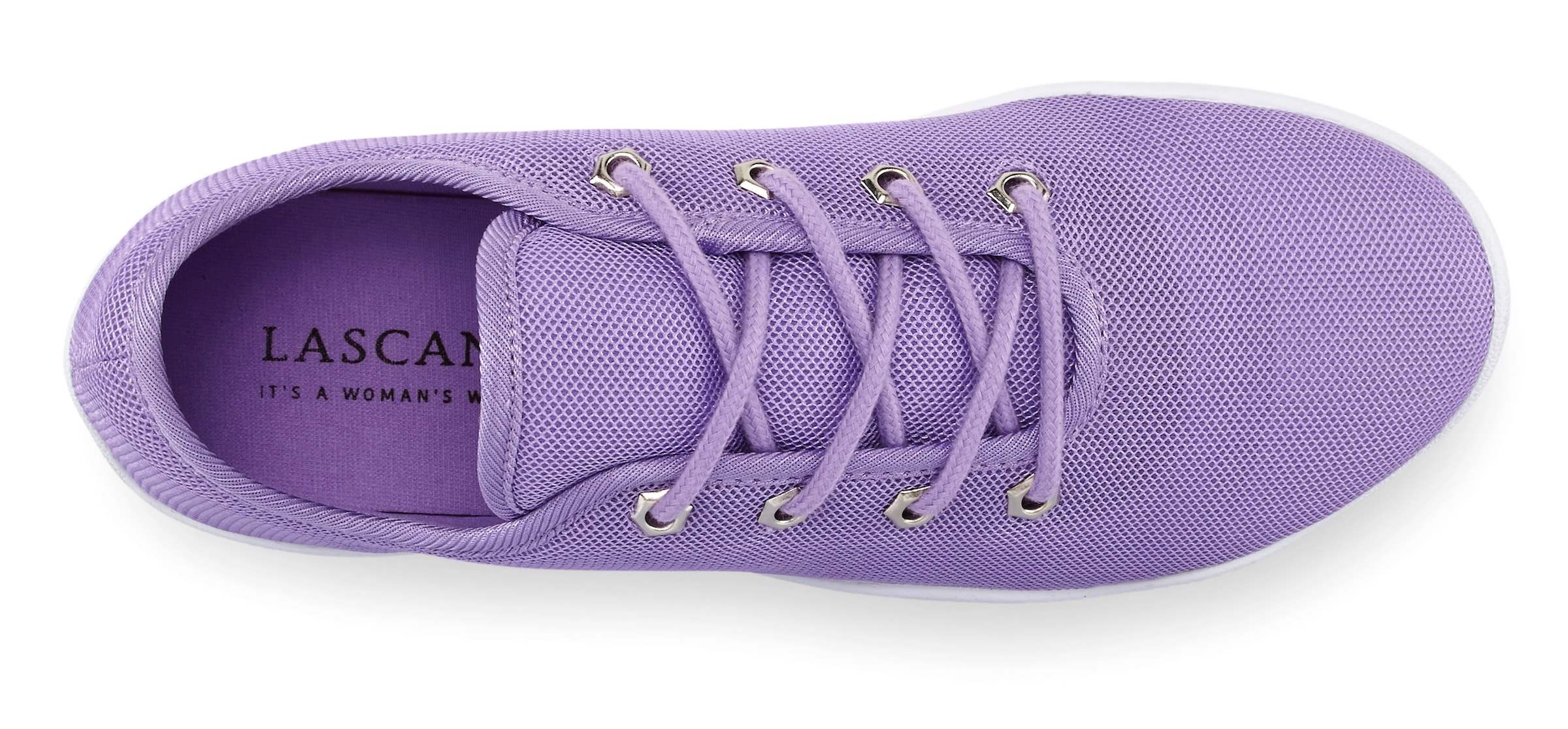 LASCANA Sneaker, mit ultraflache Sohle, superleicht, Schnürhalbschuhe, Unisex VEGAN