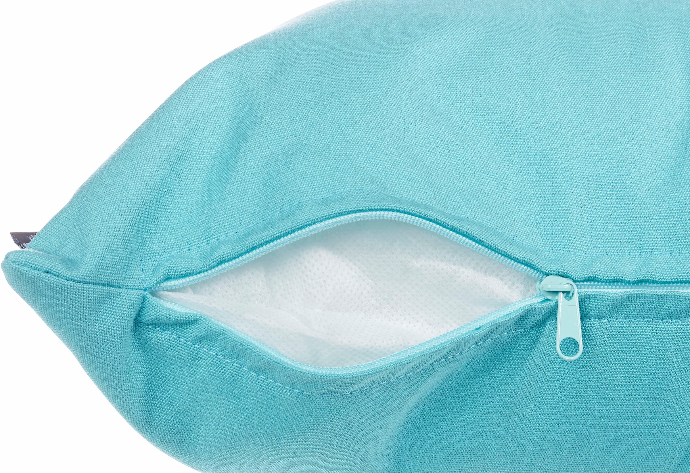 H.O.C.K. Dekokissen »Classic Uni«, Kissenhülle mit Füllung, 1 Stück, 60/40 cm