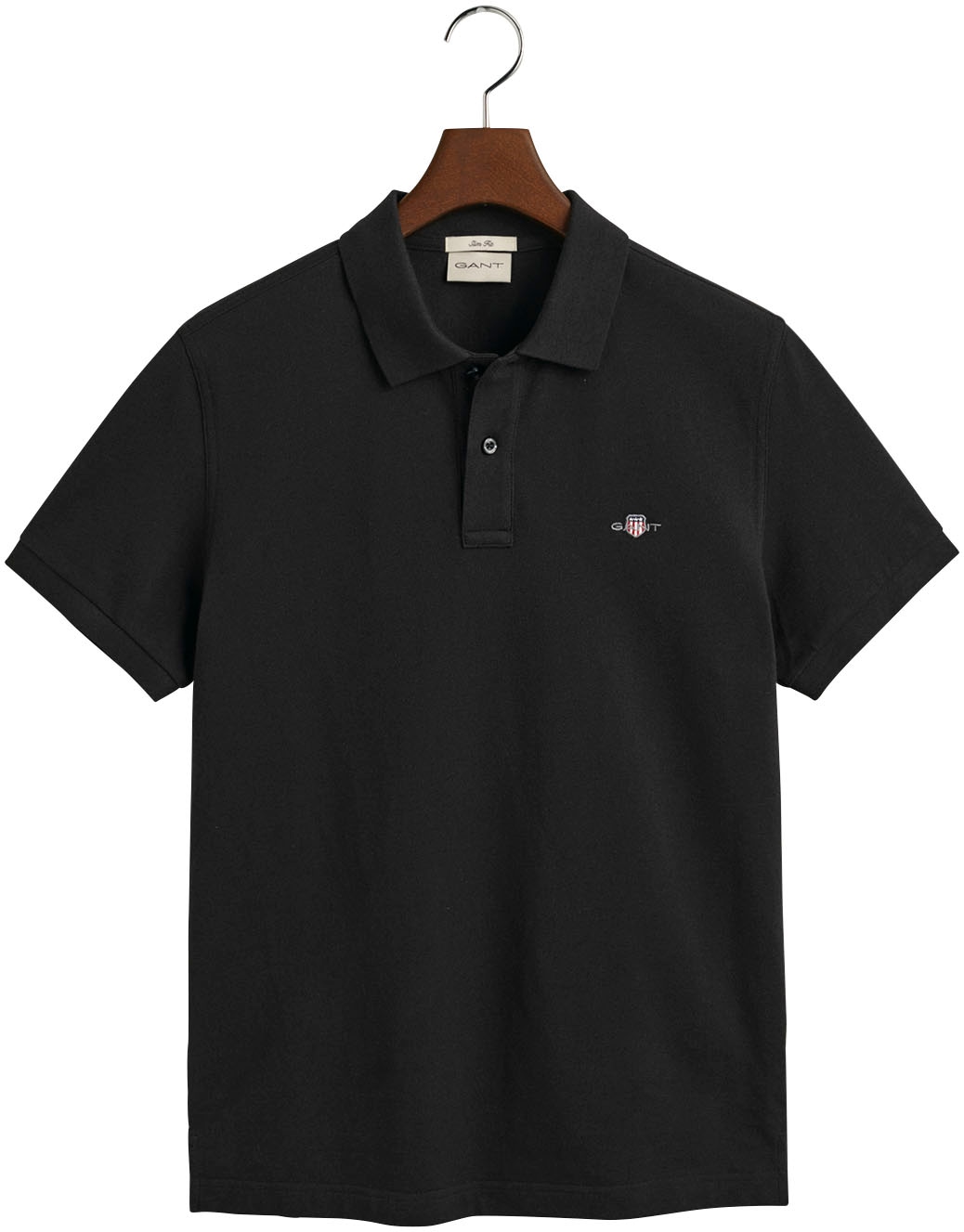 Gant Poloshirt »SLIM SHIELD SS PIQUE POLO«, mit Logostickerei auf der Brust
