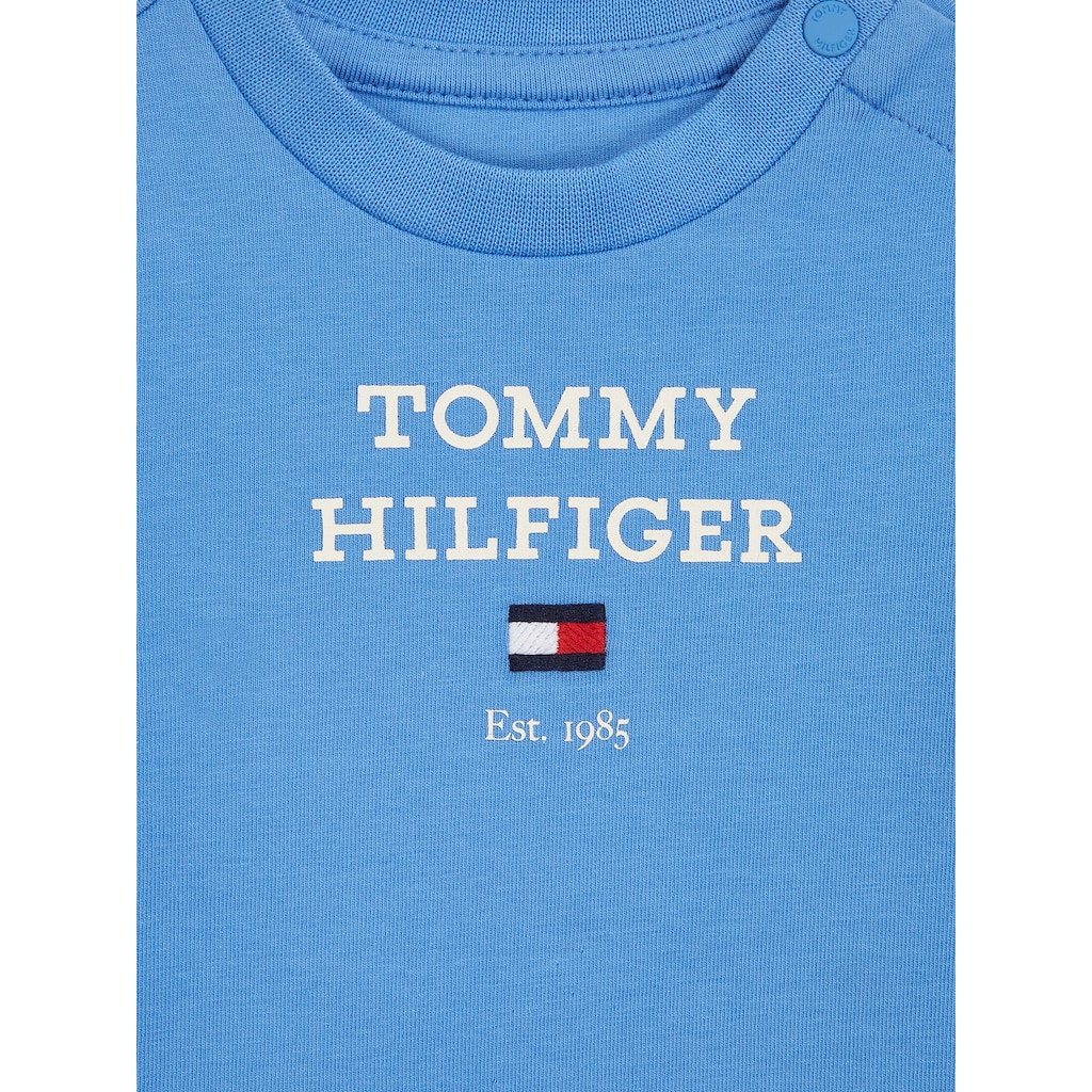 Tommy Hilfiger Langarmshirt »BABY TH LOGO TEE L/S«, mit Logoschriftzug