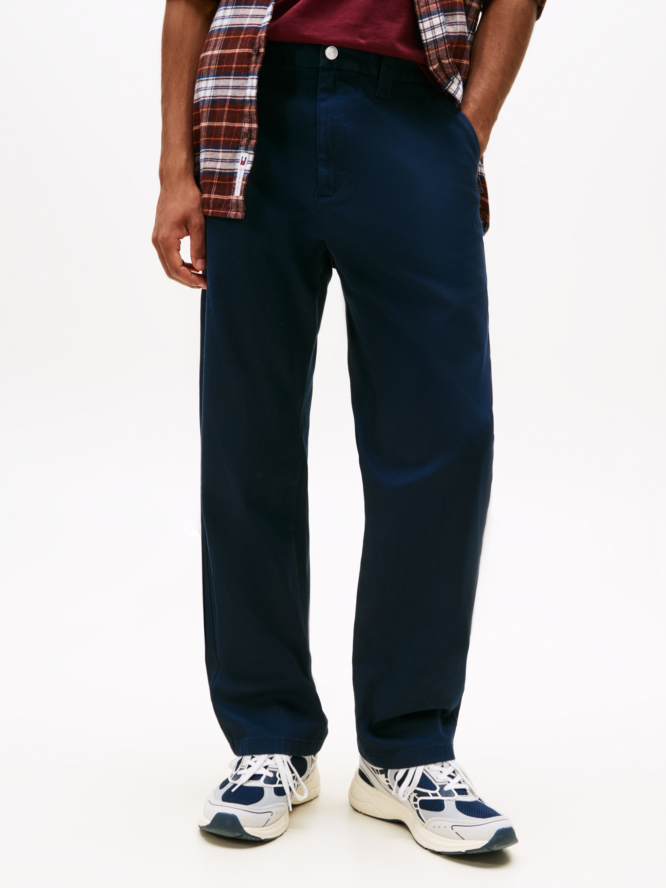 Tommy Jeans Chinohose »SONNY COTTON DOBBY CHINO« Straight fit