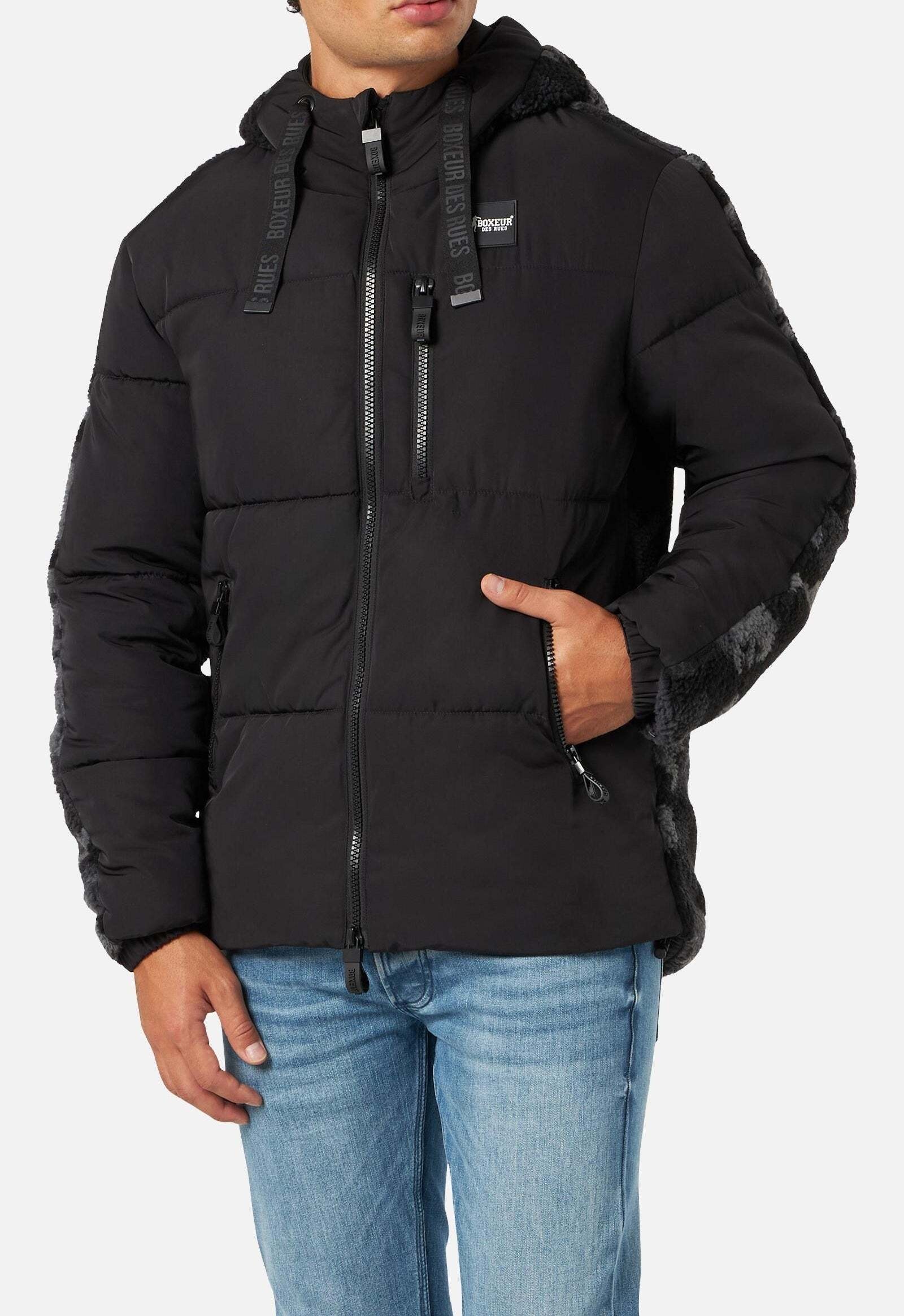 BOXEUR DES RUES Daunenjacke »BOXEUR DES RUES Jacken Man Padded Jacket W/Sherpa«