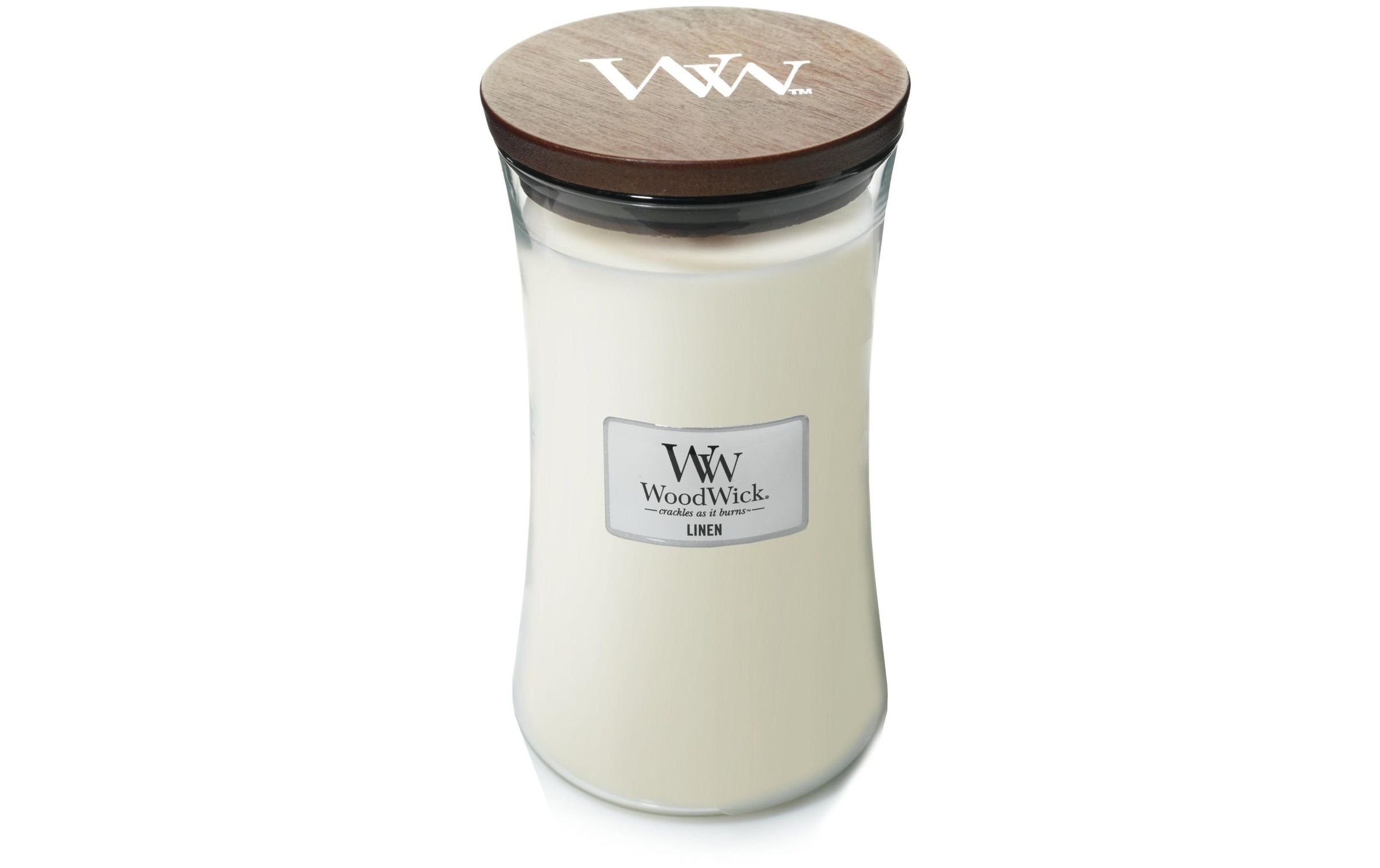 Woodwick Duftkerze »Linen«