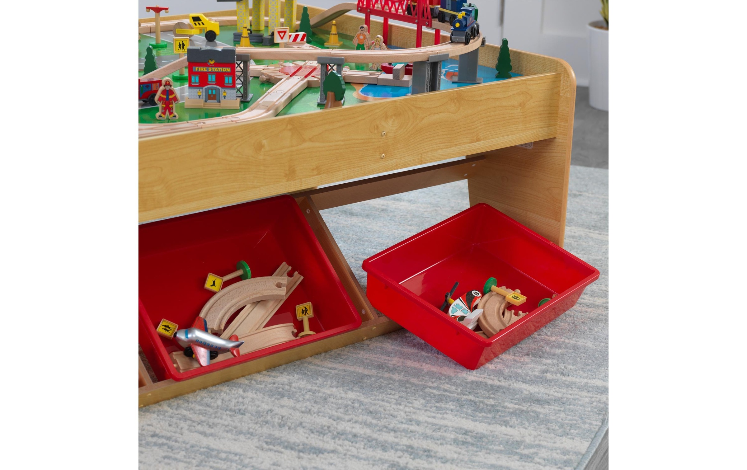 KidKraft® Spielzeug-Eisenbahn »Spieltisch Waterfall Mountain 120 Teile«