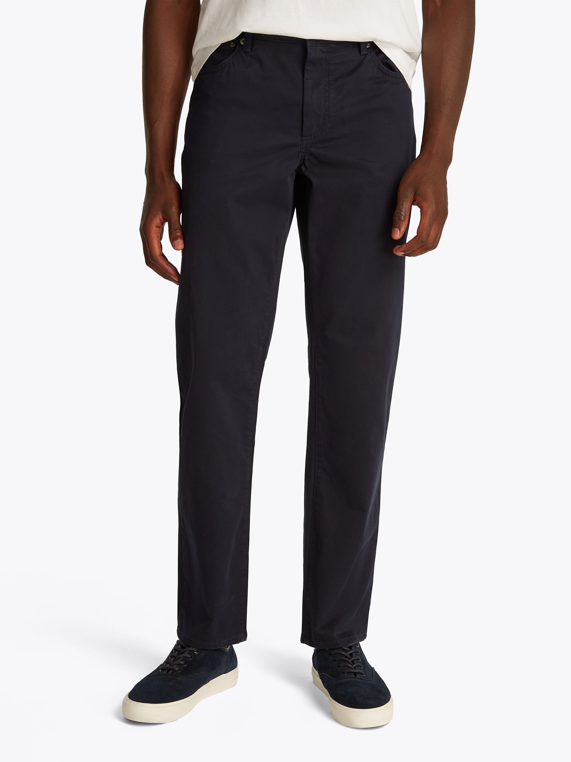 Tommy Hilfiger Stoffhose "DENTON 5PKT COTTON SATIN"