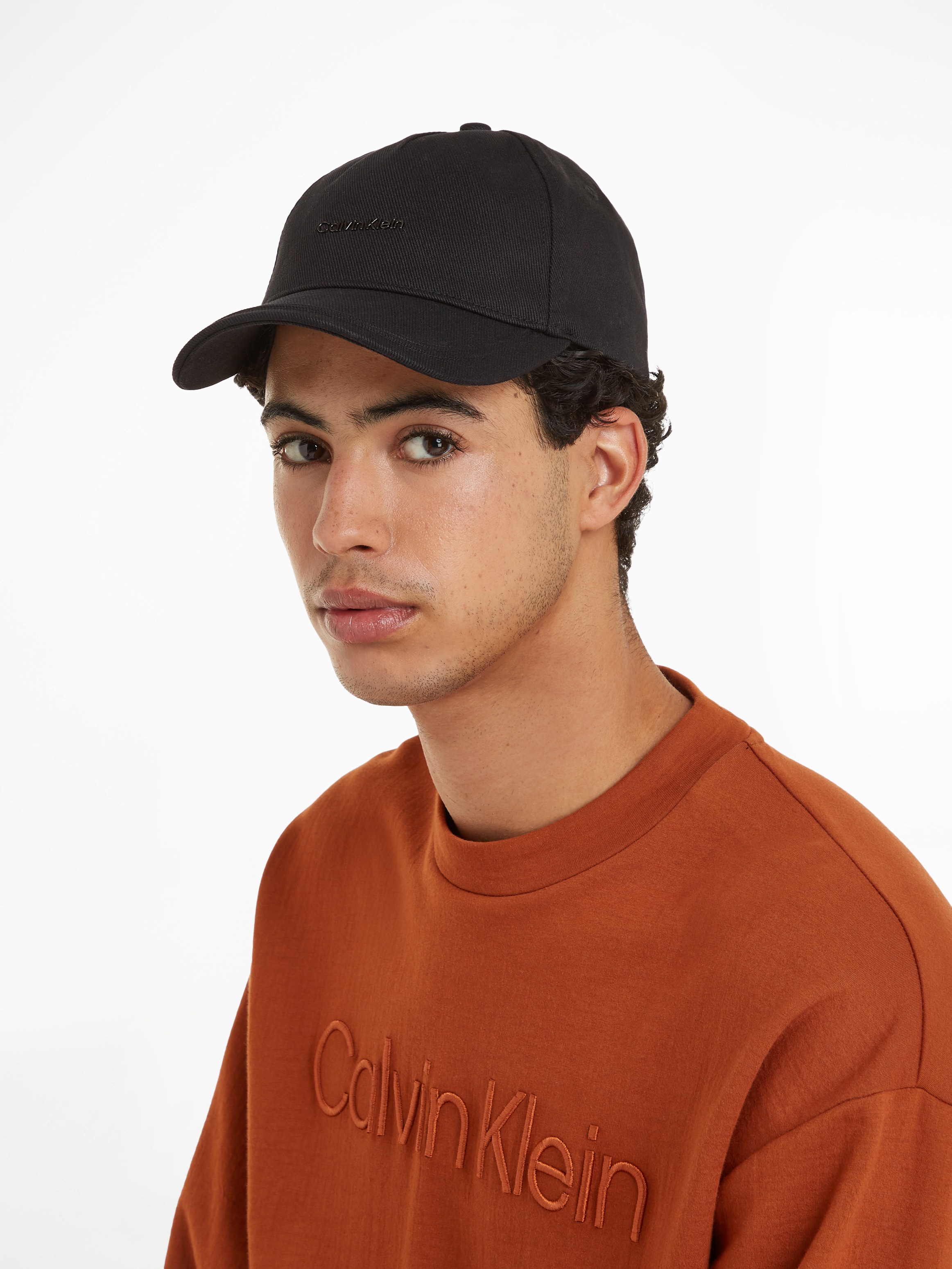 Calvin Klein Snapback Cap »METAL LETTERING BB CAP« mit Logoprägung, unisex