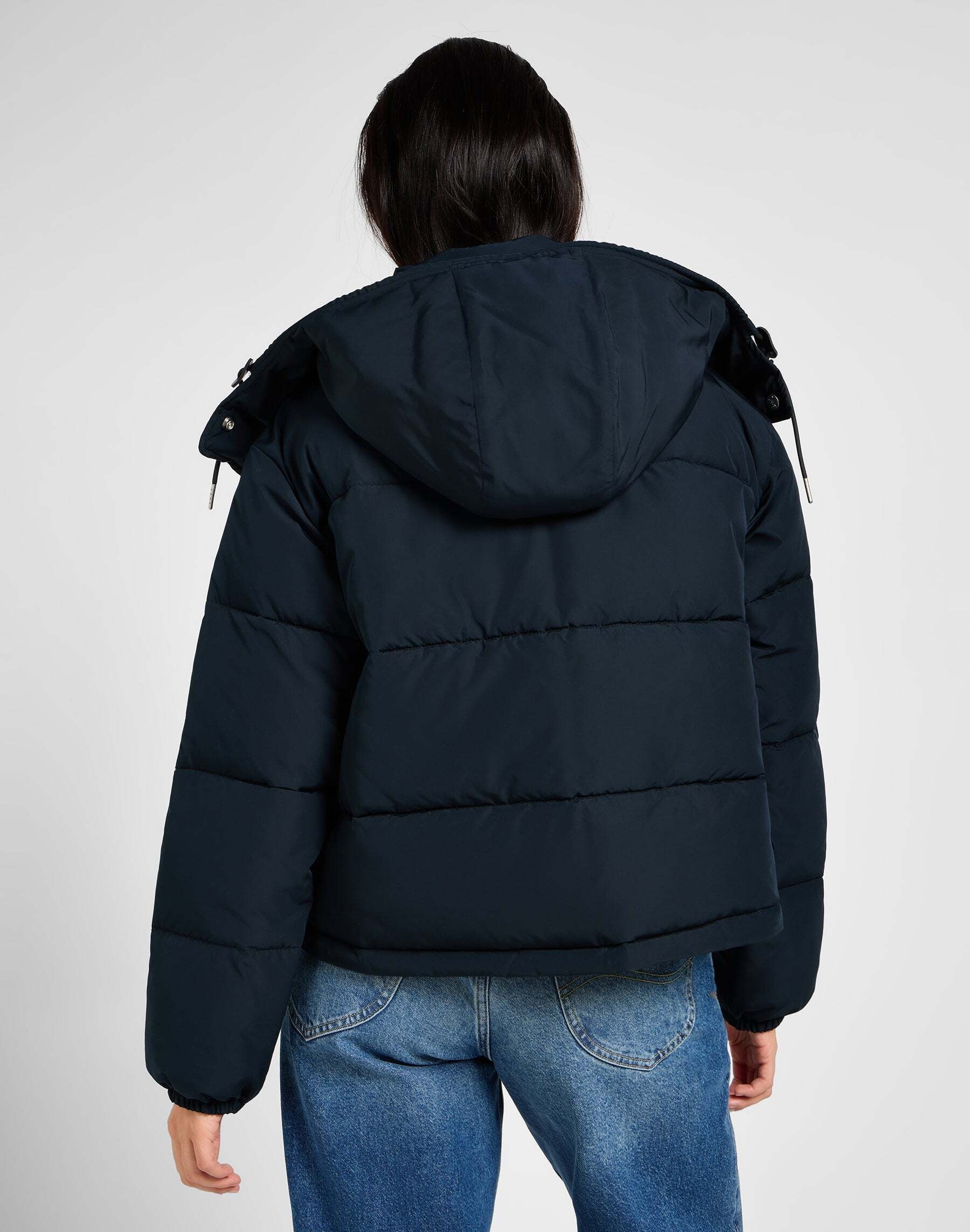 Lee® Steppjacke »LEE Steppjacke Hooded Short Puffer«