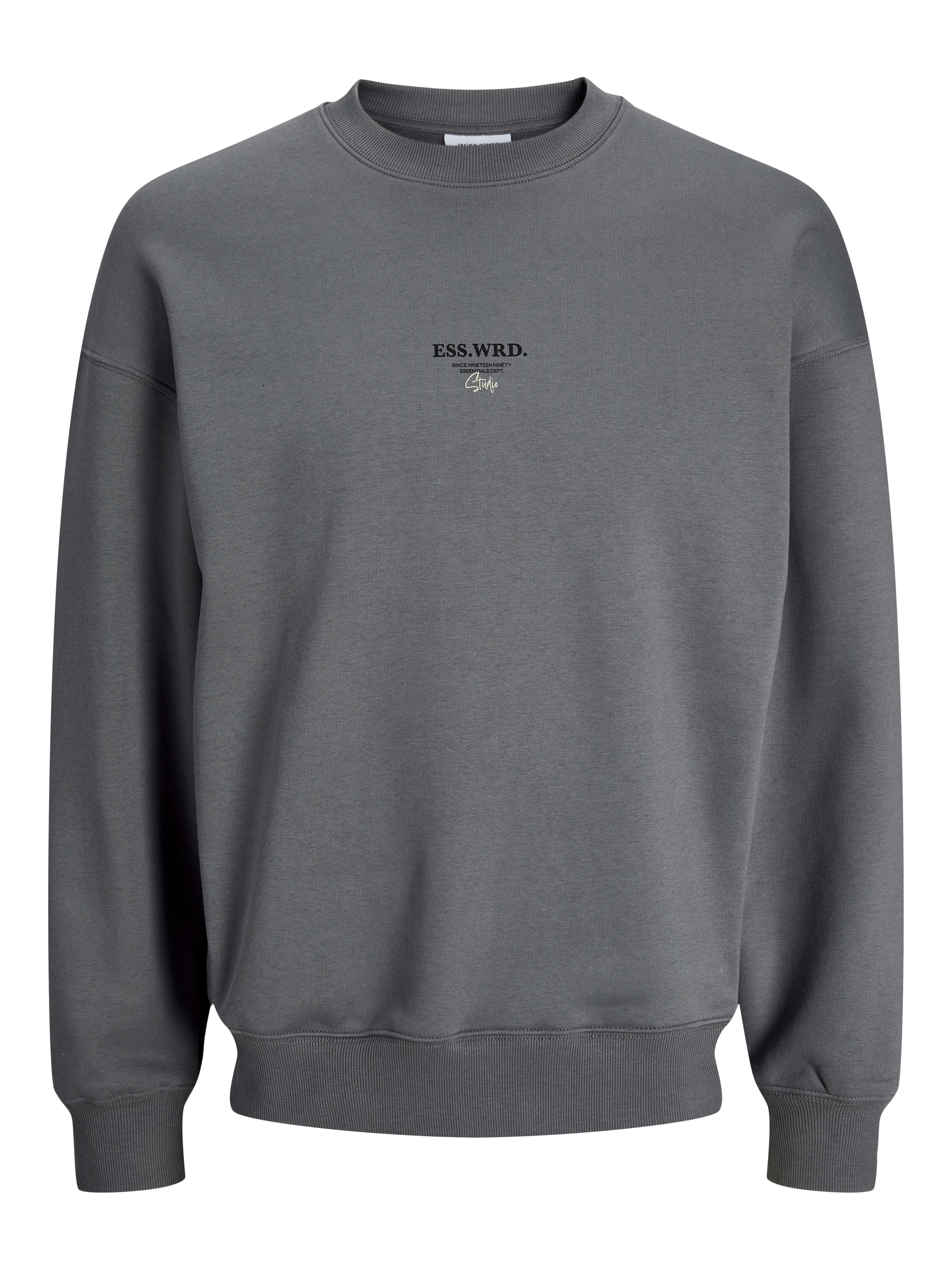 Jack & Jones Sweatshirt »JJEURBAN EDGE STUDIO SWEAT CREW NOOS«, mit Front und Back Print