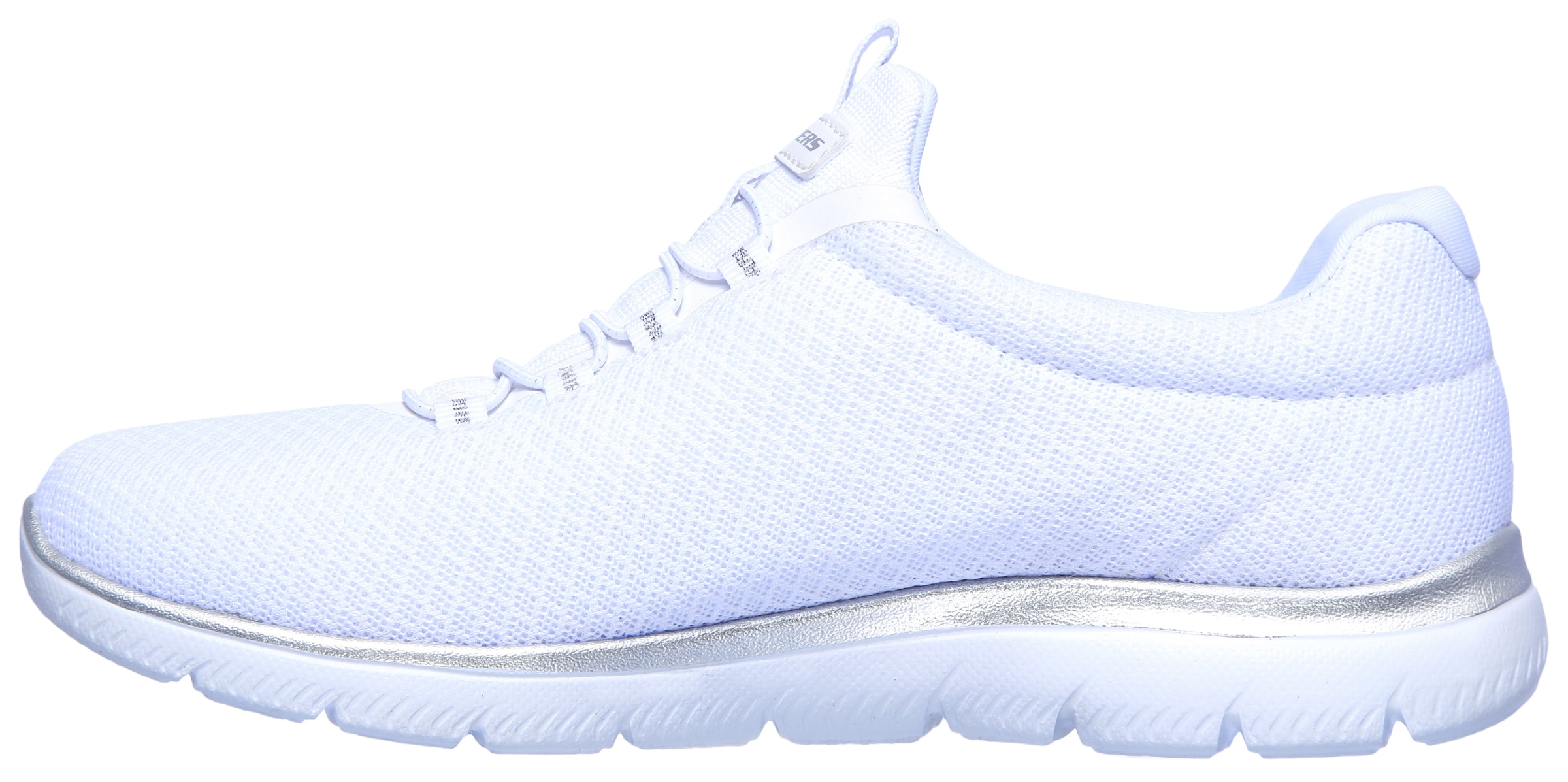 Skechers Slip-On Sneaker »SUMMITS«, Freizeitschuh, Komfortschuh mit stossdämpfender Zwischensohle