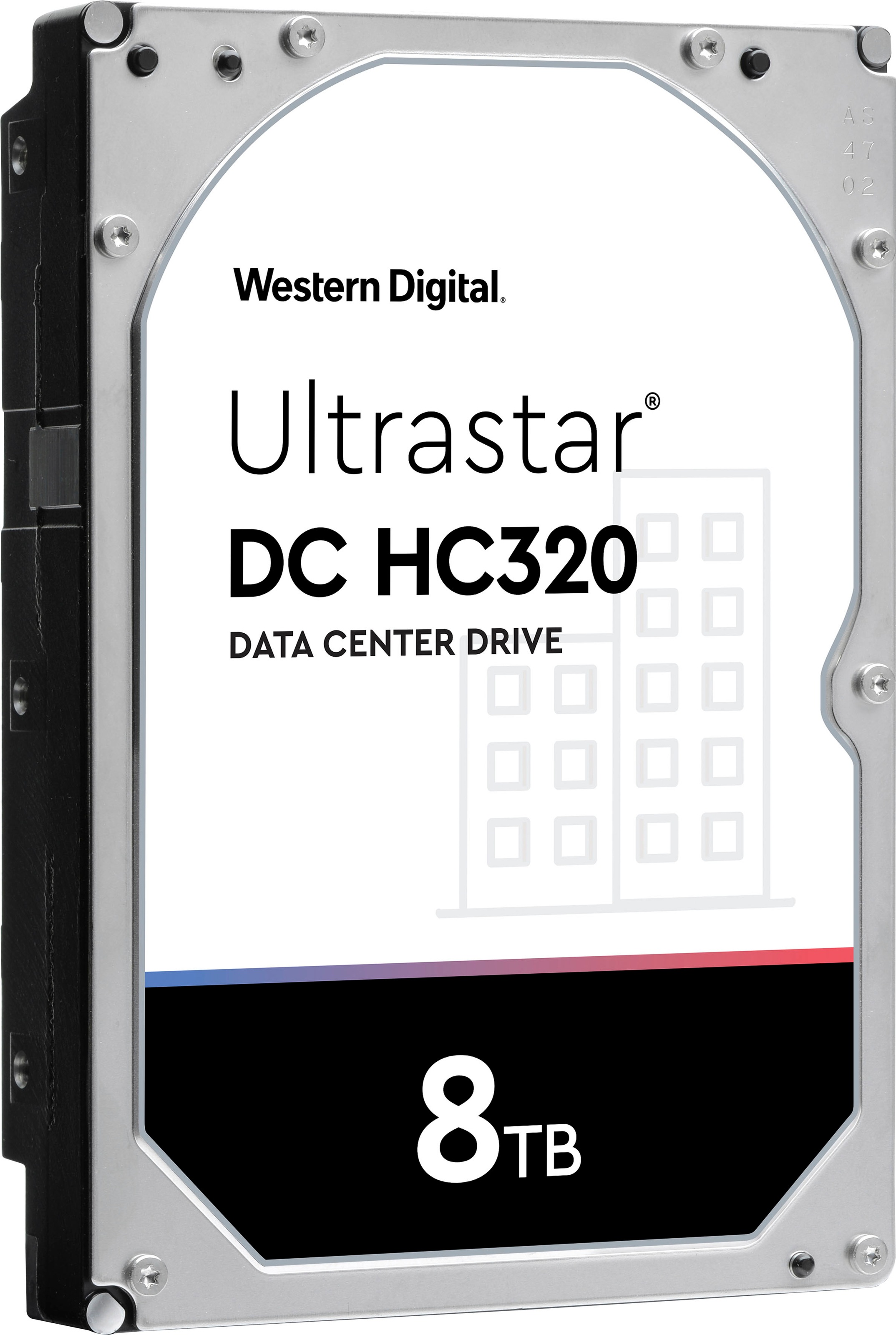 Western Digital HDD-Festplatte »Ultrastar DC HC320 8TB«, 3,5 Zoll, Anschluss SATA, Bulk
