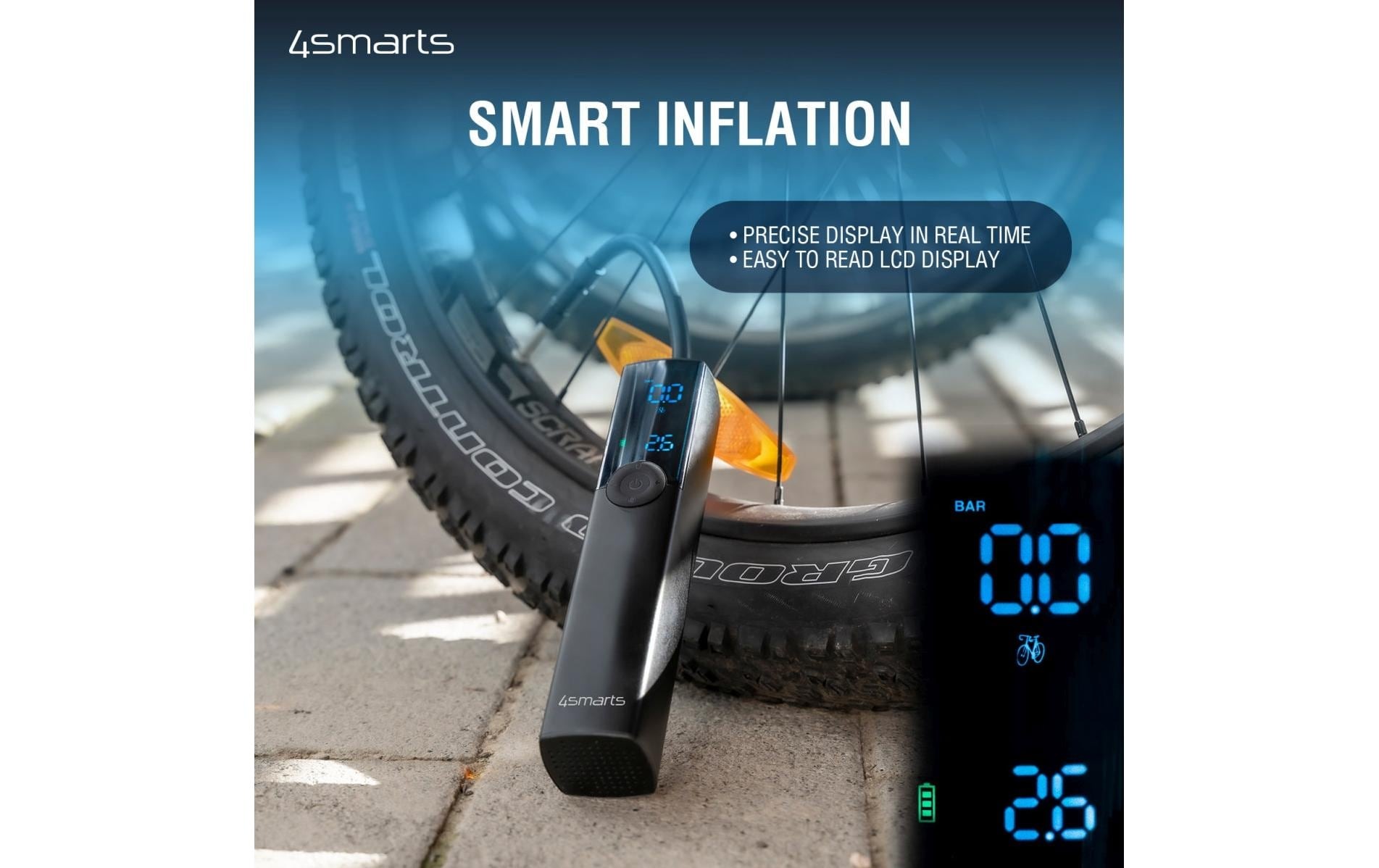 4smarts Luftpumpe