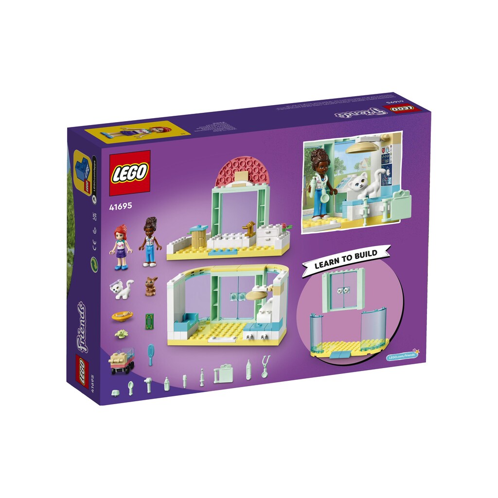 LEGO® Spielbausteine »Tierklinik 41695«, (111 St.)