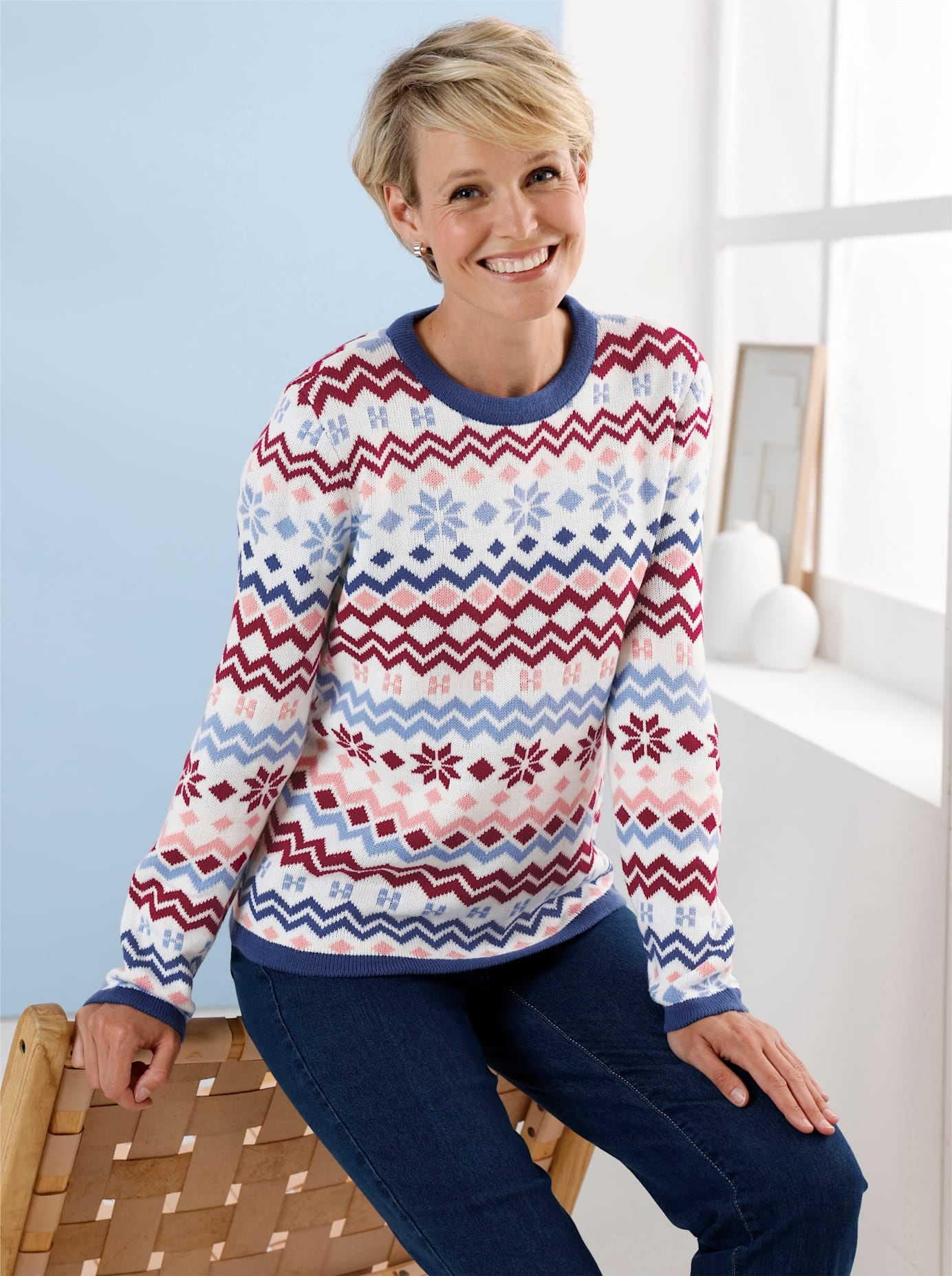 Classic Basics Strickpullover "Norwegerpullover"