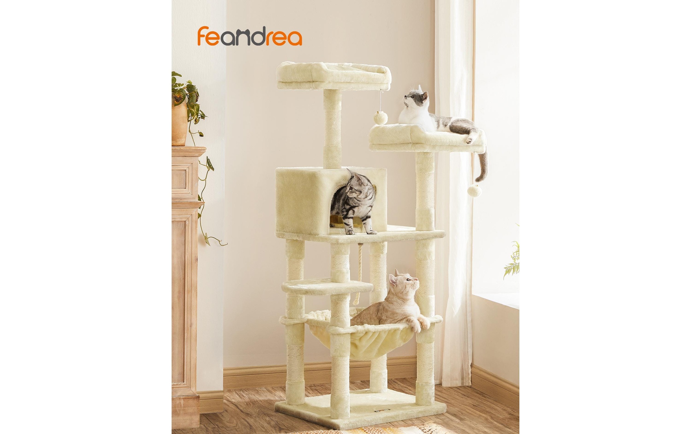 FEANDREA Kratzbaum »143 cm«, hoch