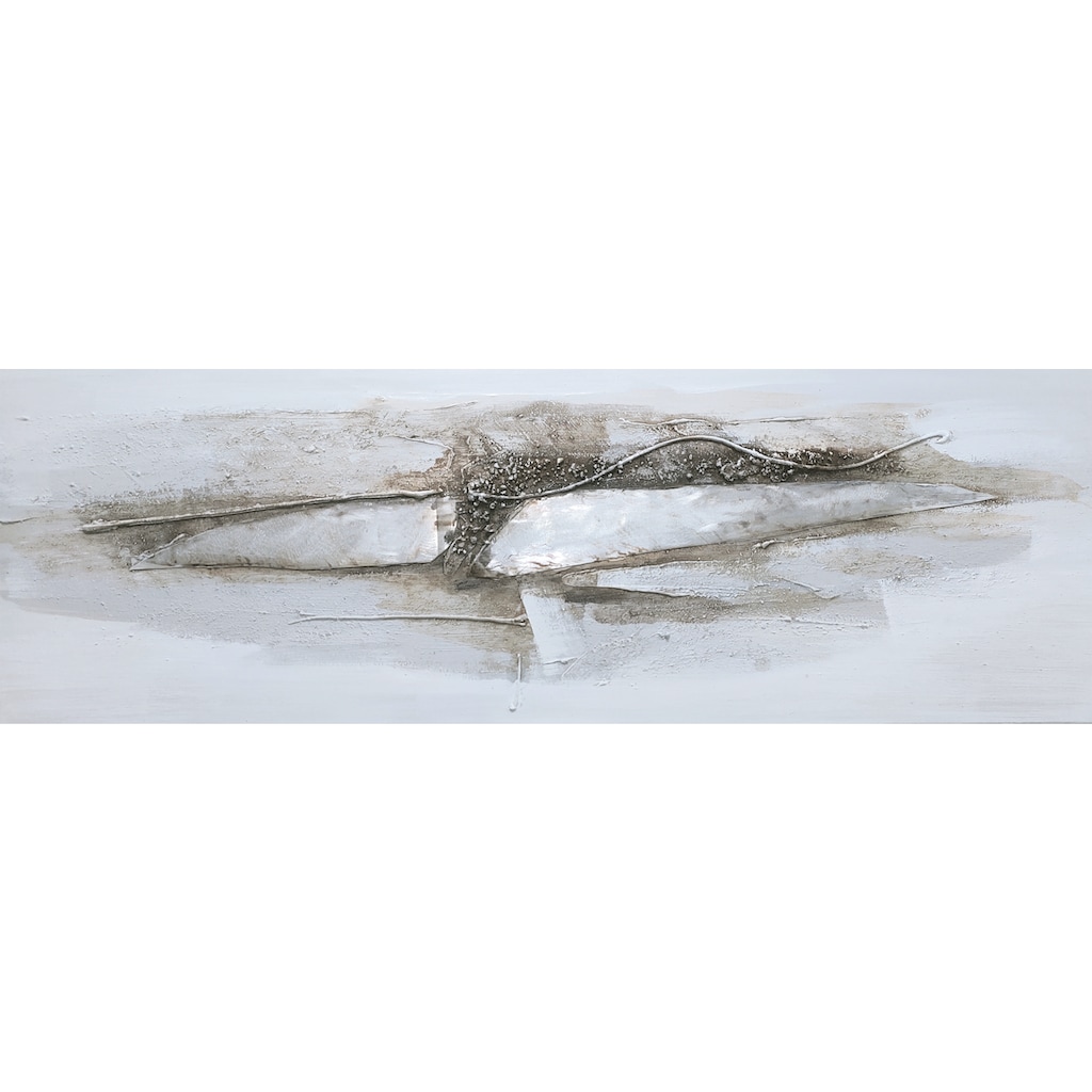 Bönninghoff Ölgemälde, Abstrakt, (1 St.), jedes Bild ein Unikat, BxH: 120x40 cm