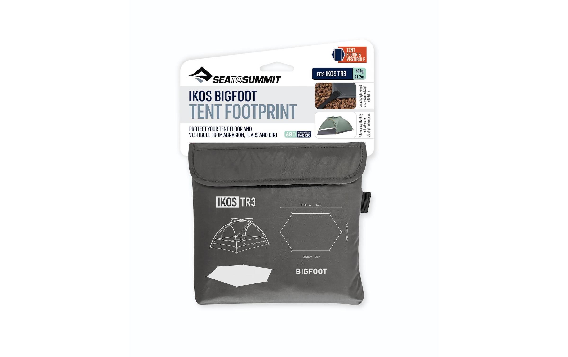 sea to summit Zeltunterlage »Ikos TR Footprint«