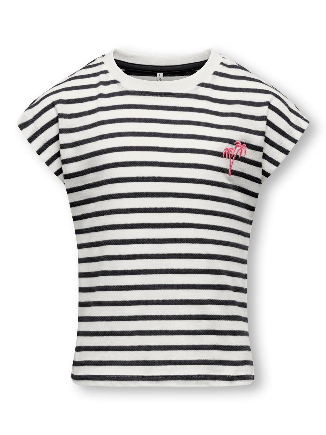 KIDS ONLY Rundhalsshirt »KOGTRINE BATSLEEVE STRUCTURE TOP JRS«