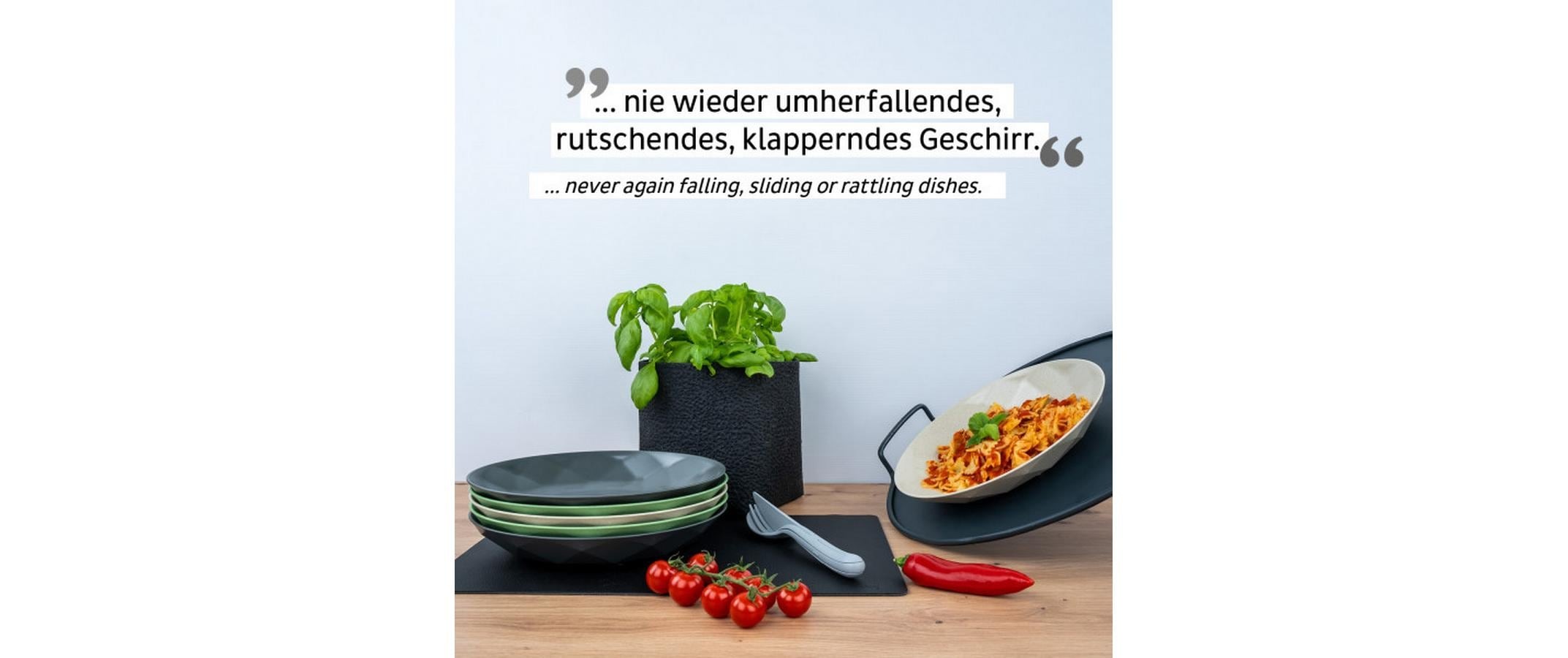 Kunststoffteller »Silwy«